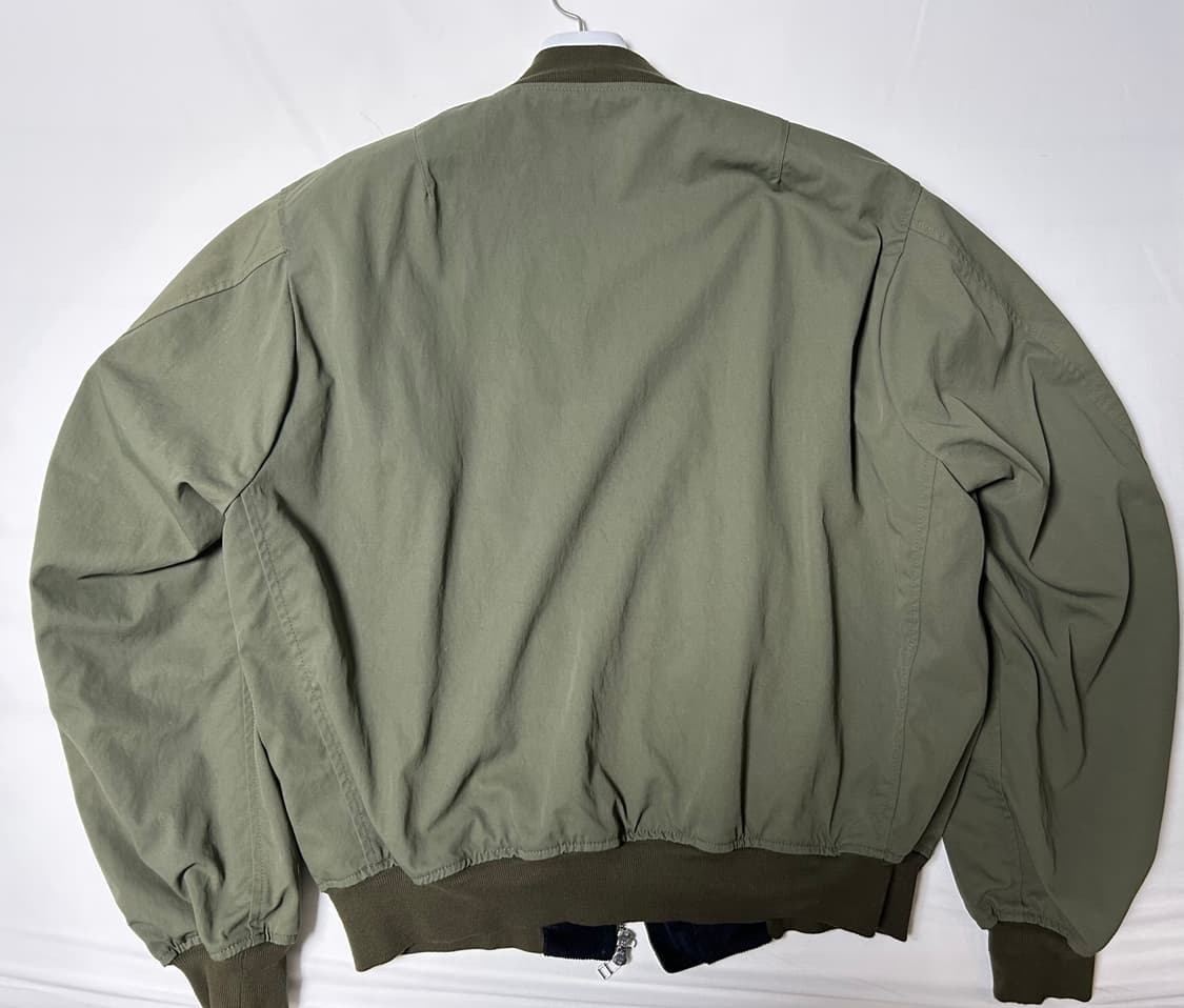 이얼즈어고 리버시블 ma-1 카키 m사이즈 상품이미지2