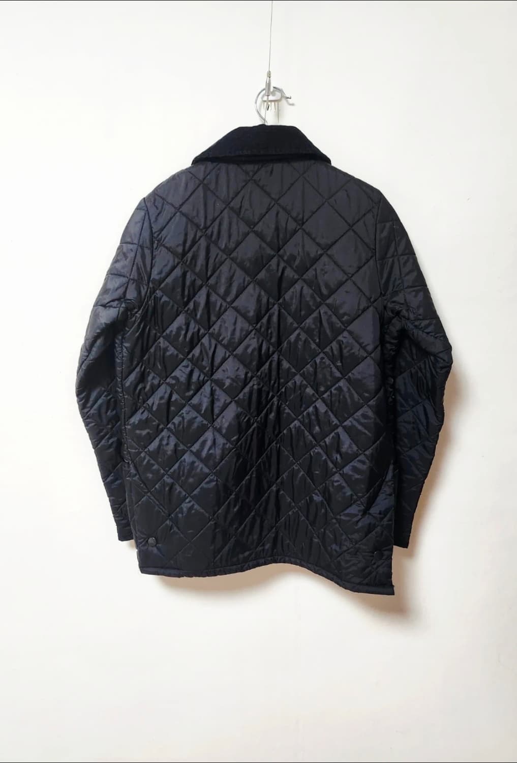 Barbour의 블랙 퀼팅 자켓 상품이미지3