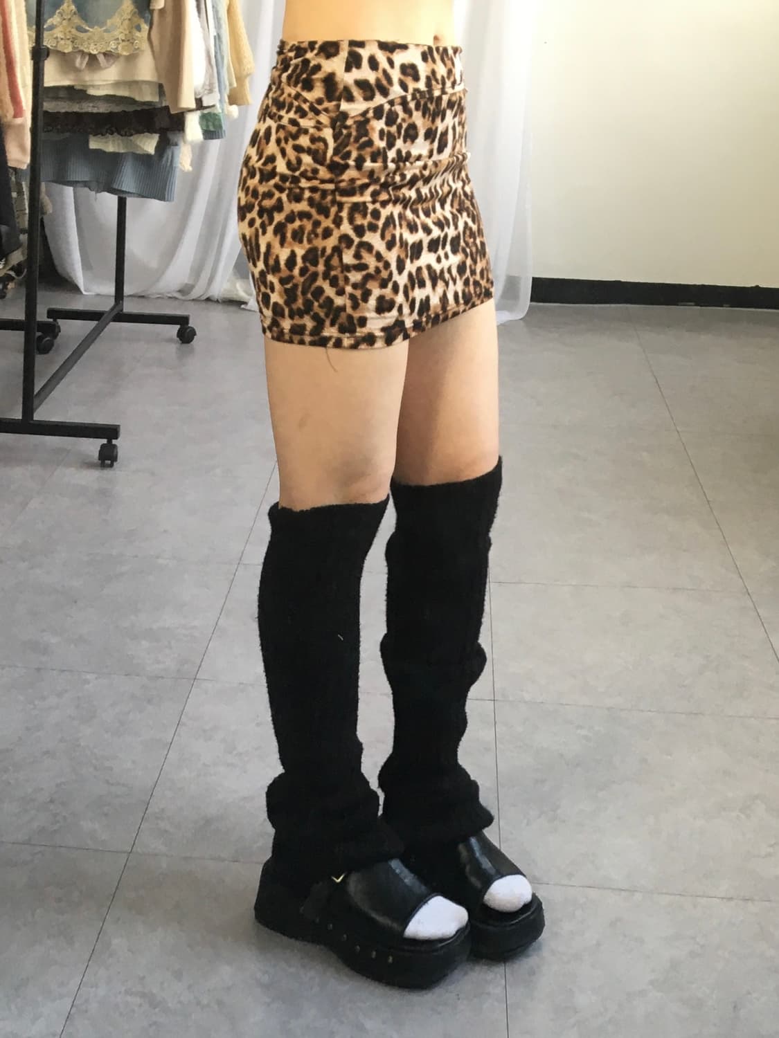 Leopard pattern skirt 상품이미지6