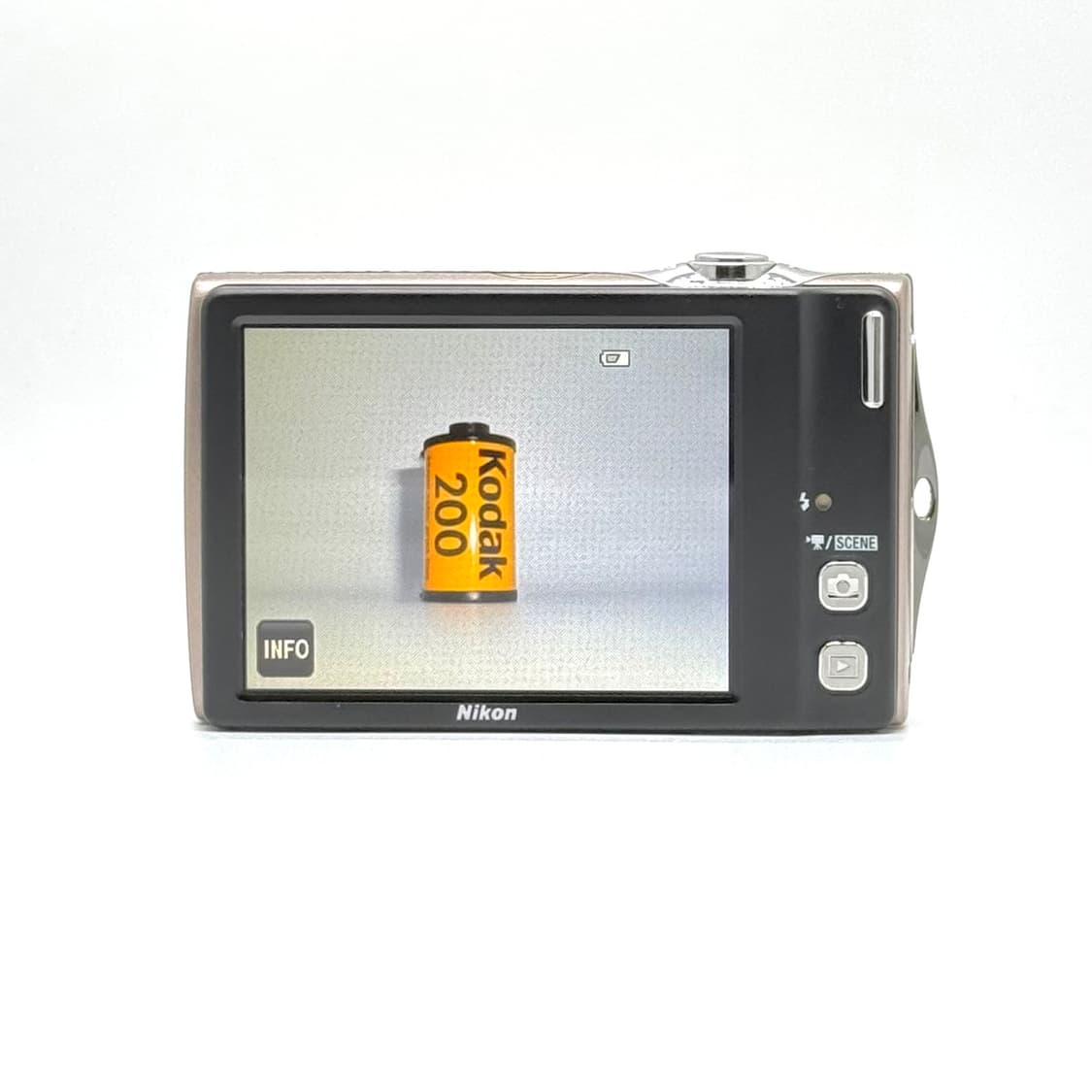 [터치&이모지!] 니콘 쿨픽스 S4000 골든브라운 디지털카메라 상품이미지3