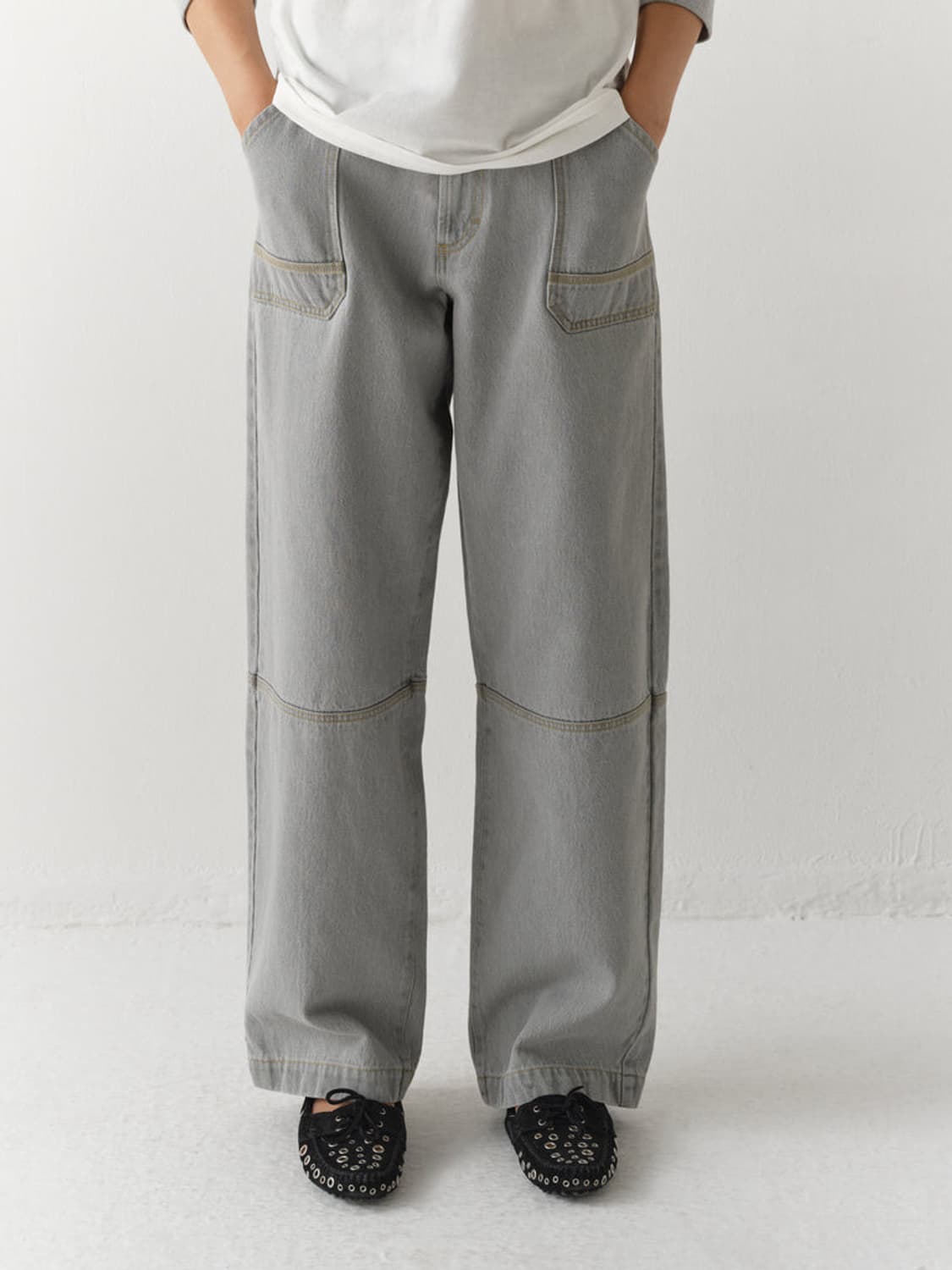 [34,36]기마구아스 Mitch 데님 팬츠 상품이미지2