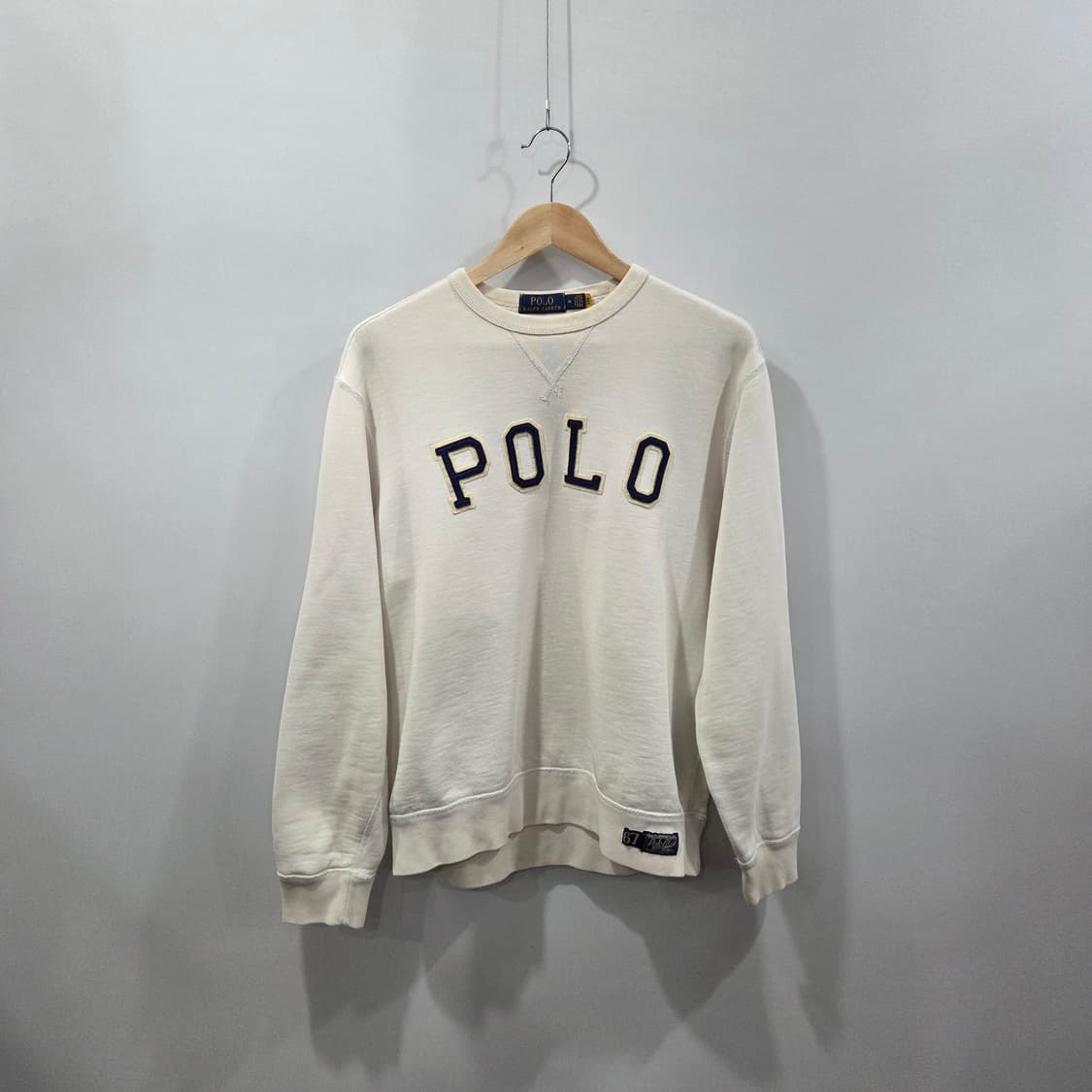 폴로랄프로렌 스펠로고 기모 스웻셔츠 M 상품이미지1