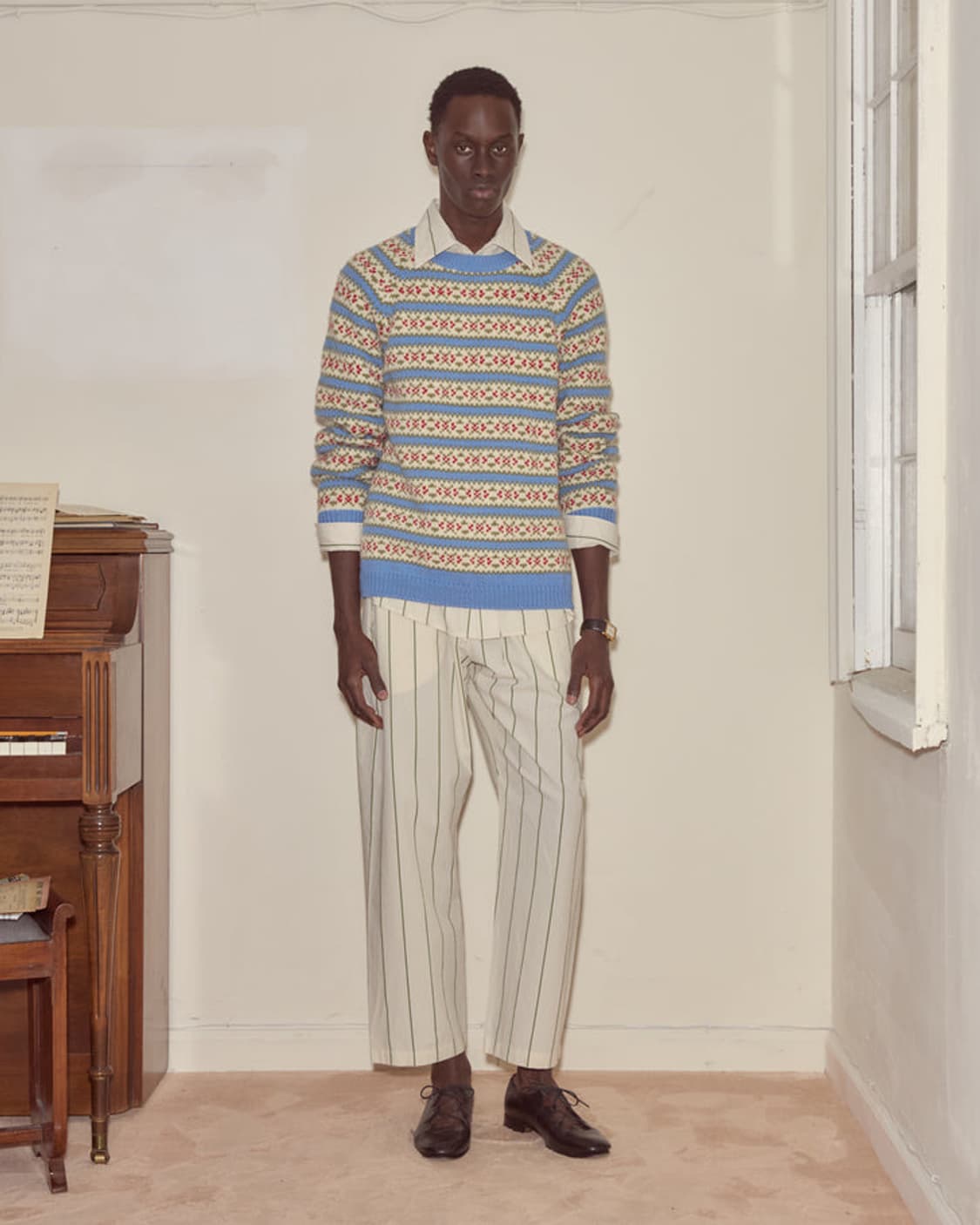 [S,M,L]보디 BODE Wedgewood 니트 상품이미지2