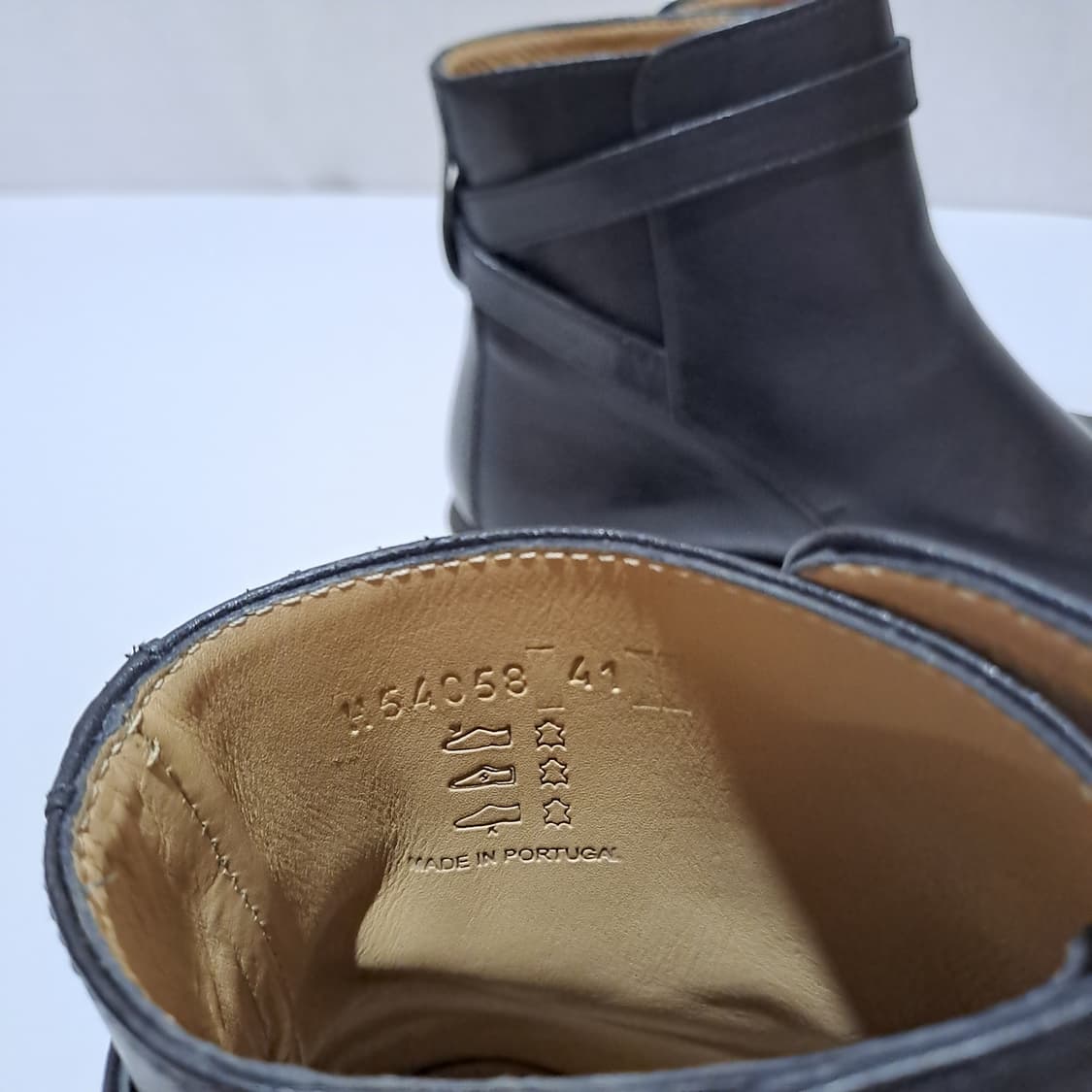 (택포) 아페쎄 벨티드 가죽 첼시부츠 260 B98 상품이미지8