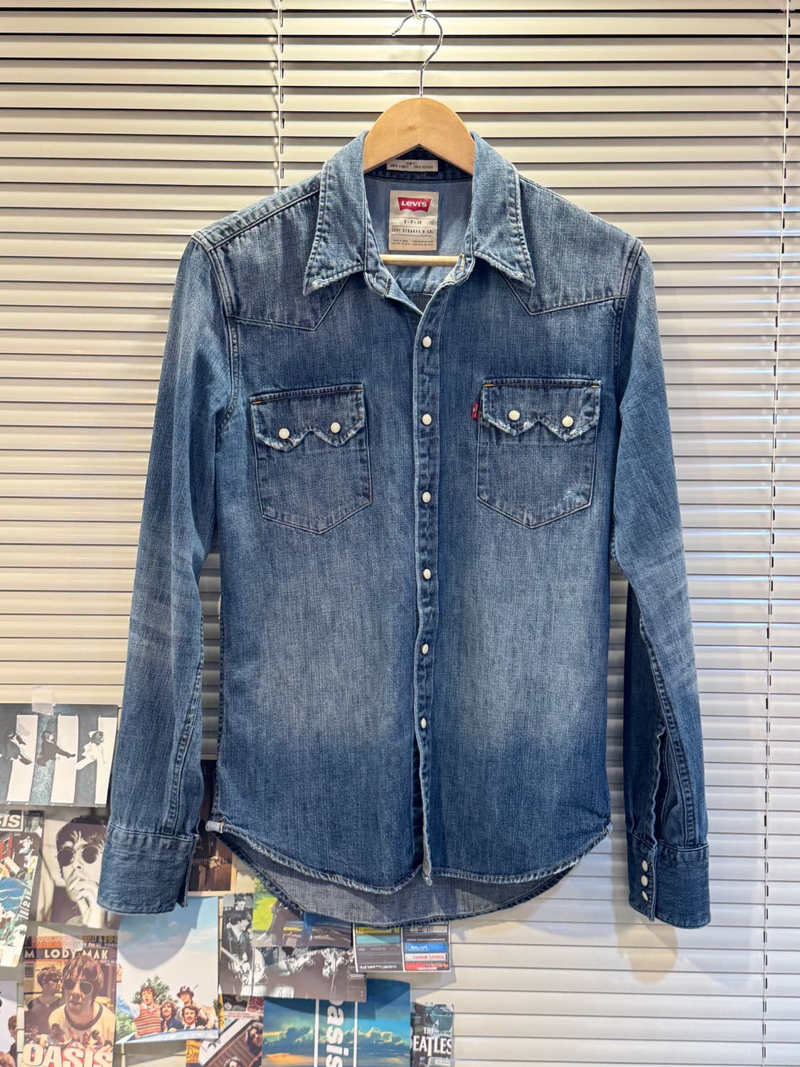 리바이스 펄스냅 웨스턴 셔츠(T46) 상품이미지1