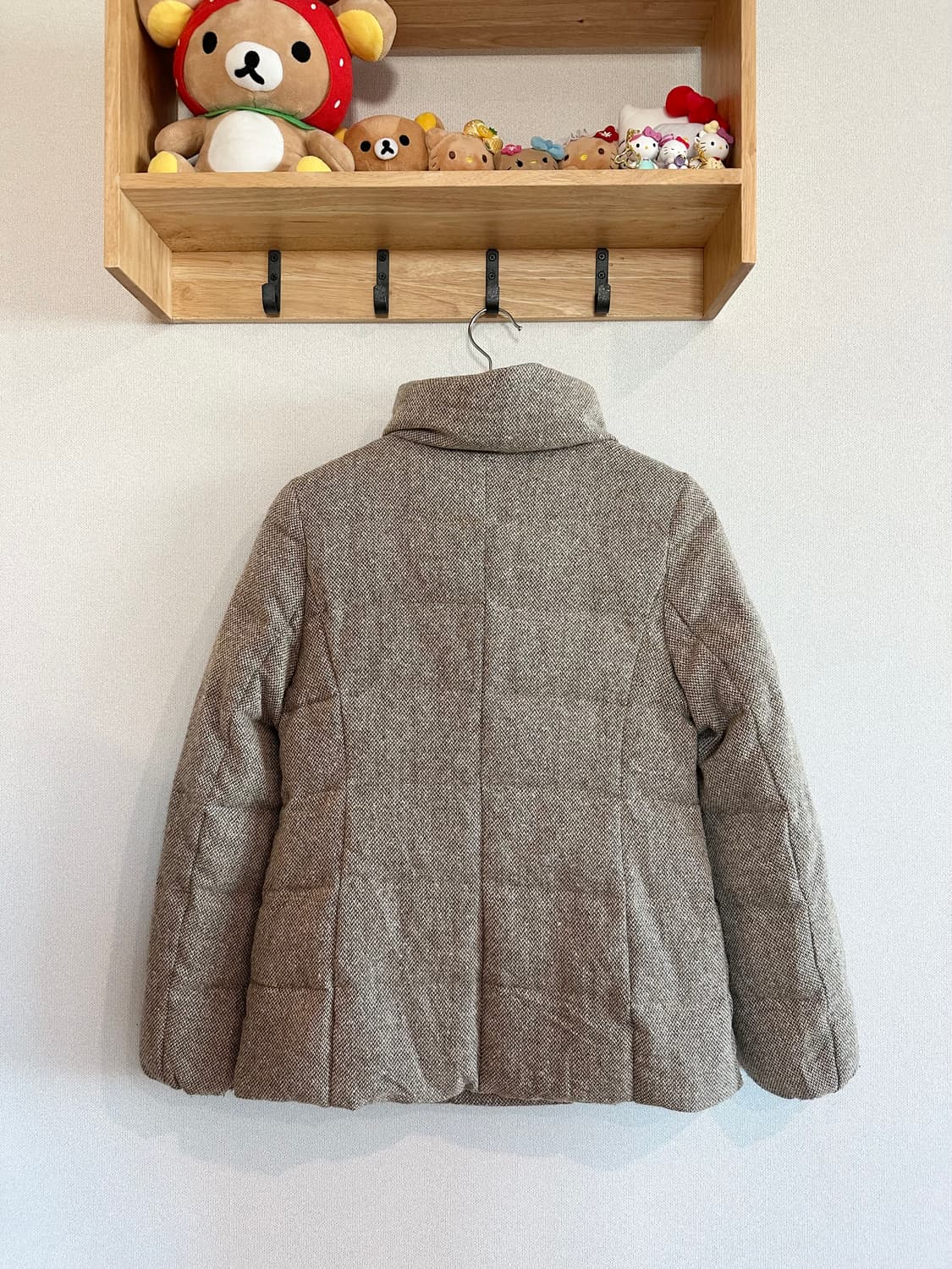 jpn 하구미 스즈코 모리걸 히피 갸루 괴짜 코트 패딩 등 아우터세일 상품이미지7