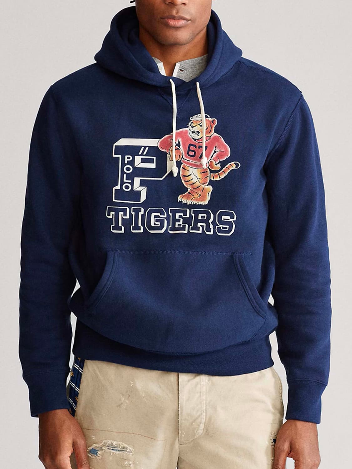 폴로 랄프로렌 오드람프 P 타이거 네이비 후드 스웻셔츠 상품이미지3