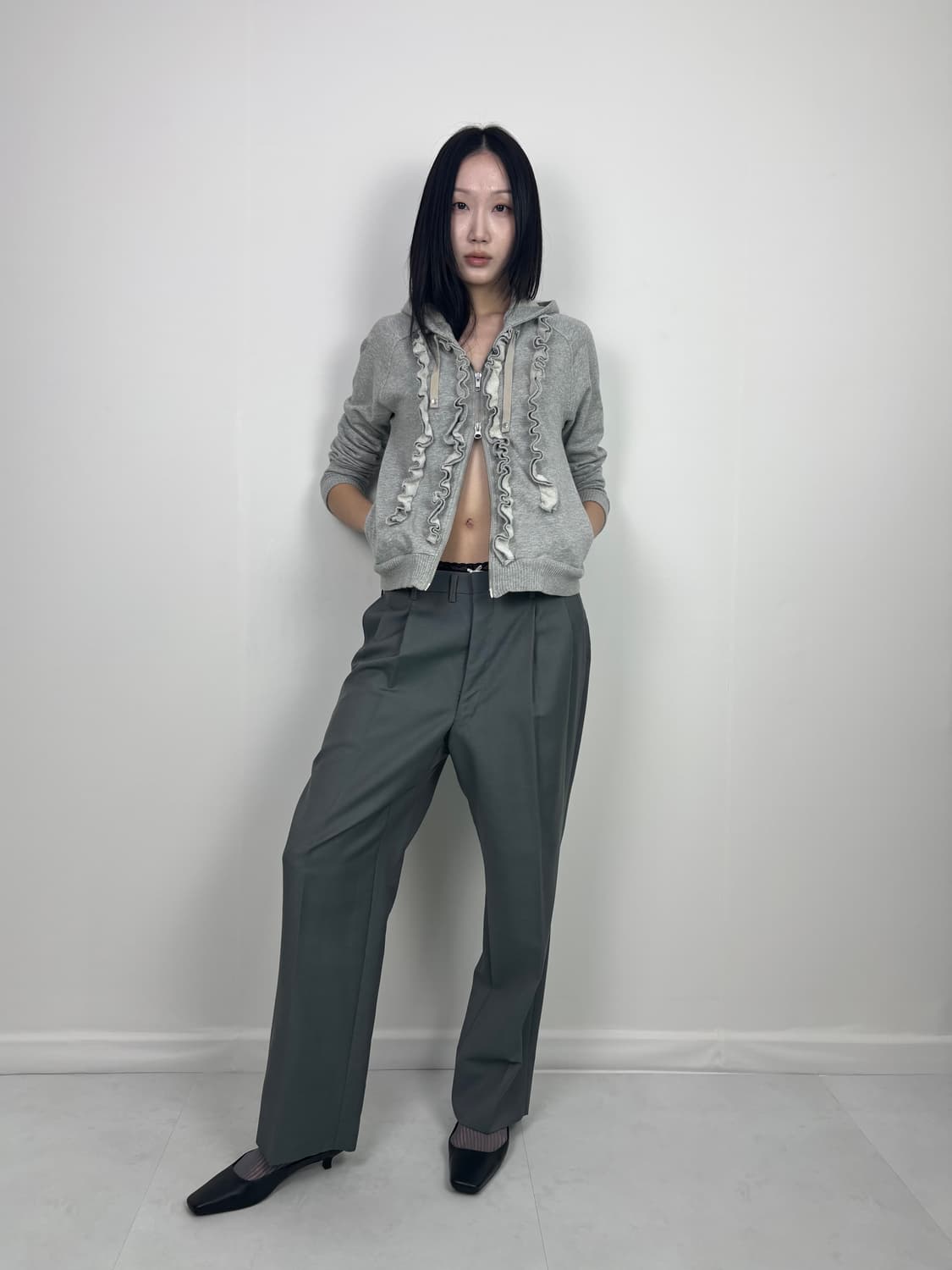 DAKS JADE GARY SLACKS 상품이미지2