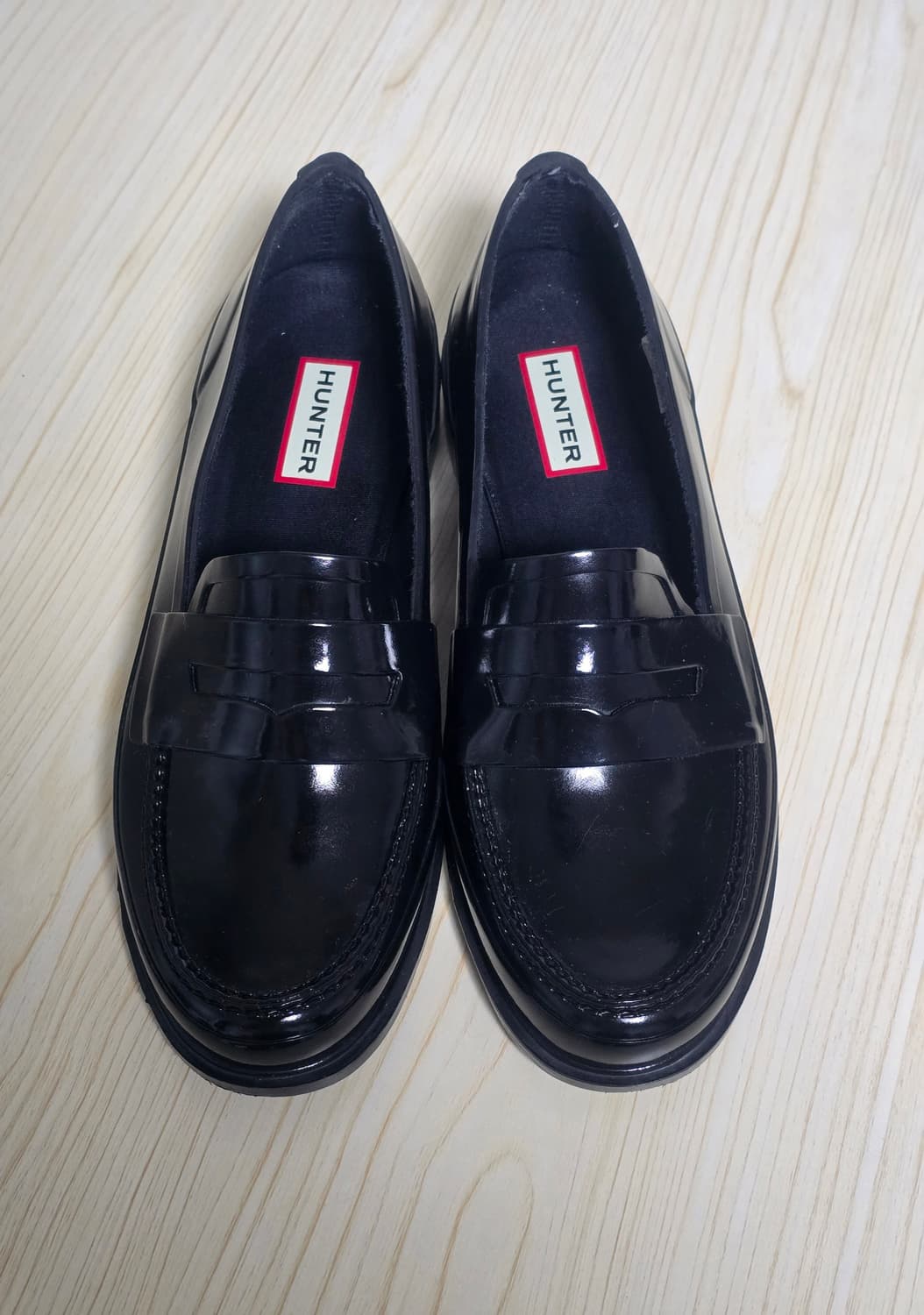 Hunter 헌터 페니 로퍼 블랙  240 상품이미지2