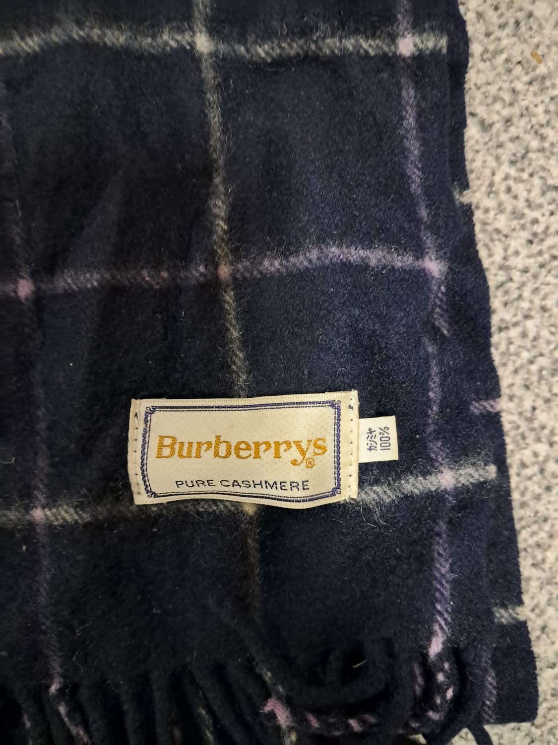 버버리 캐시미어 목도리 상품이미지2