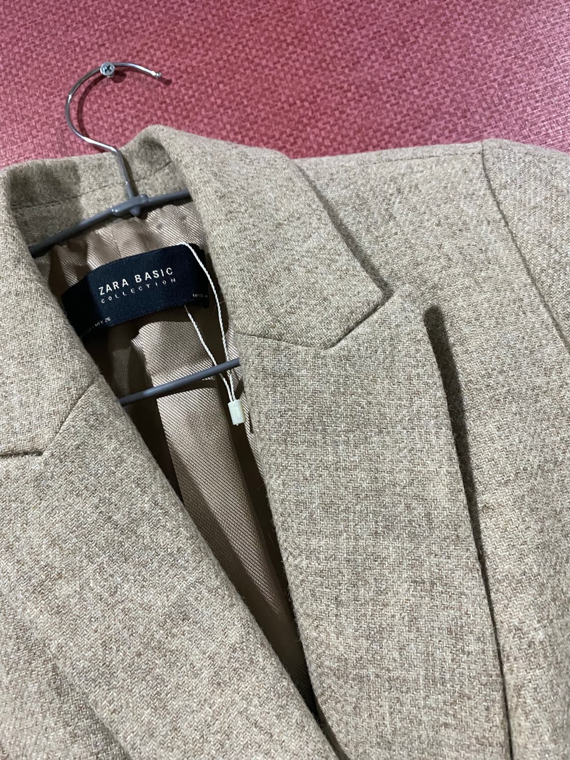 자라 라나울100%더블 자켓 S 상품이미지3