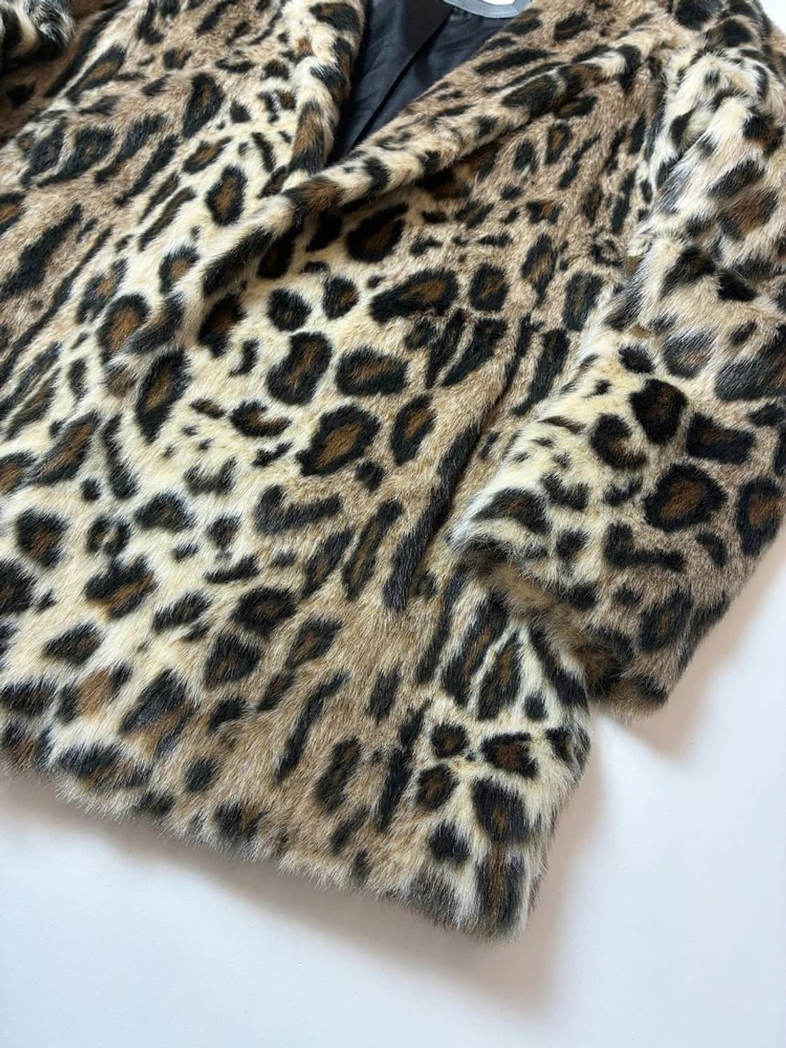 아베크롬비 00's Y2K 긱시크 레오파드 퍼 자켓 PN8207 상품이미지4