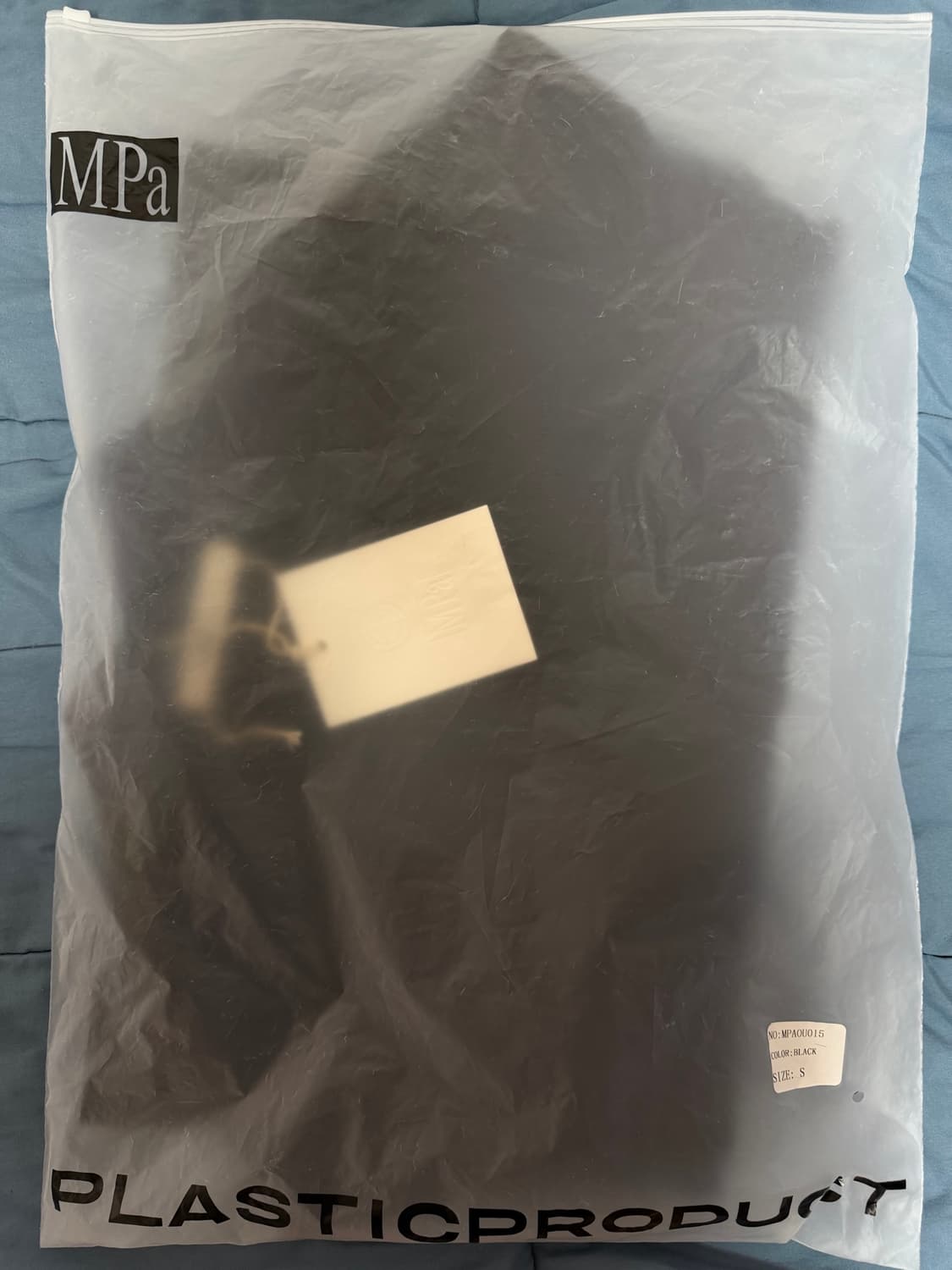 플라스틱프로덕트 레지스탕스 자켓 S사이즈(black) 상품이미지8