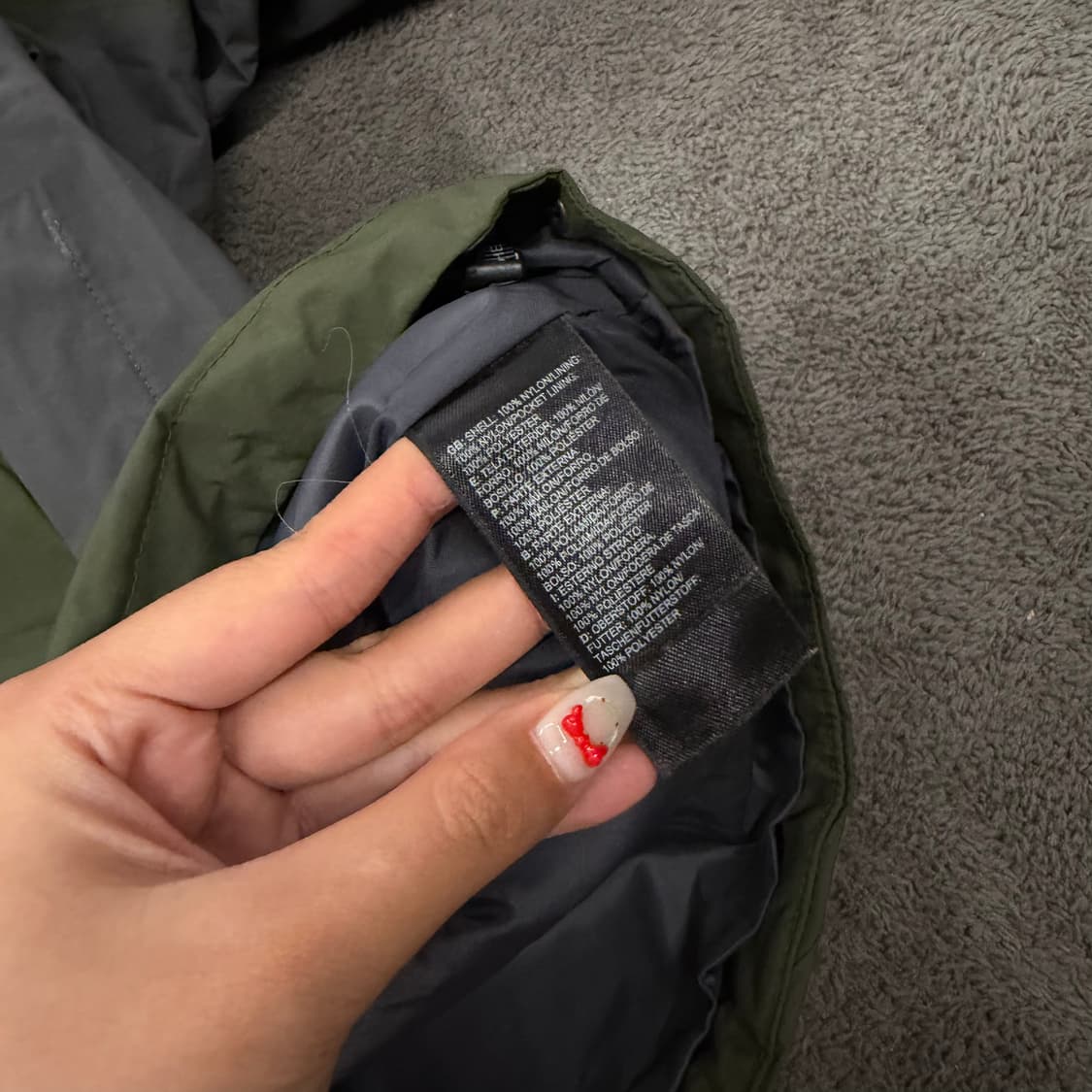 [정품/XL] 노스페이스 하이벤트 후드 바람막이 자켓 상품이미지6