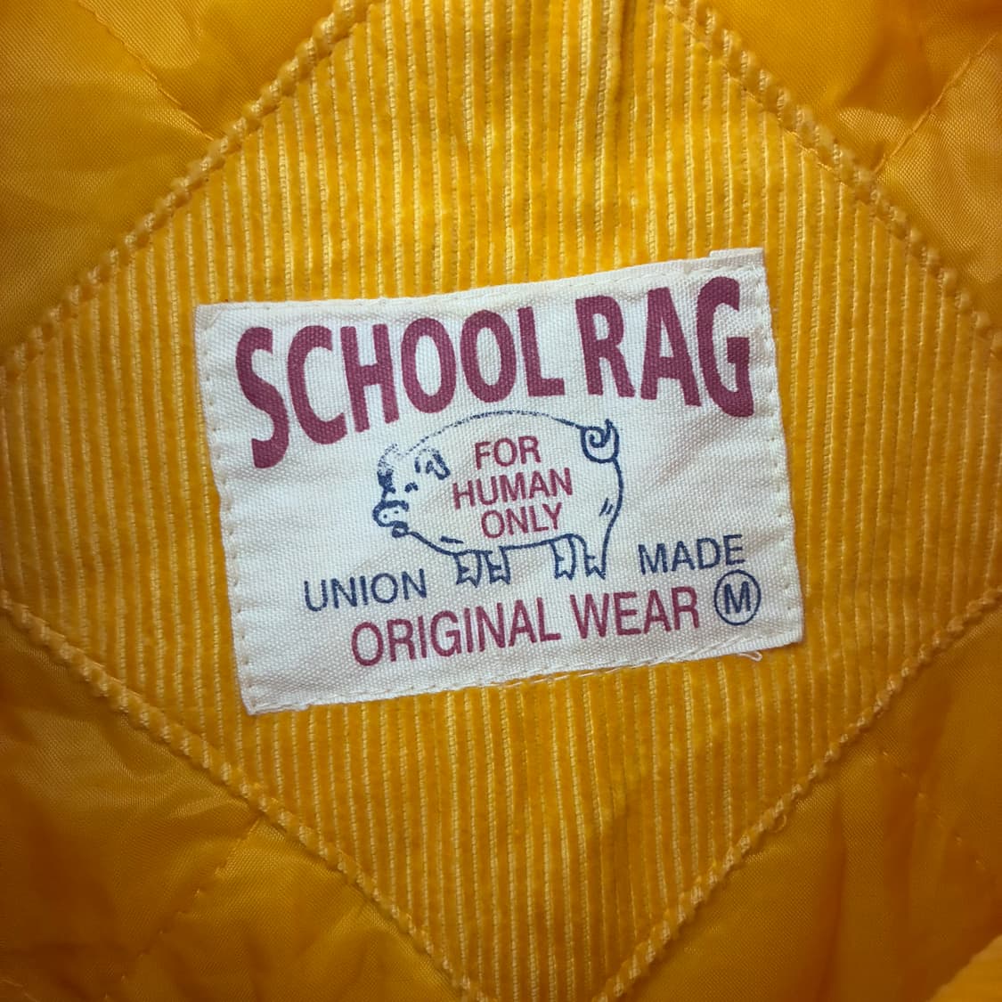 Union made 유니온메이드 스쿨랙 메이드 제팬 라인 코듀로이 바시티 상품이미지9