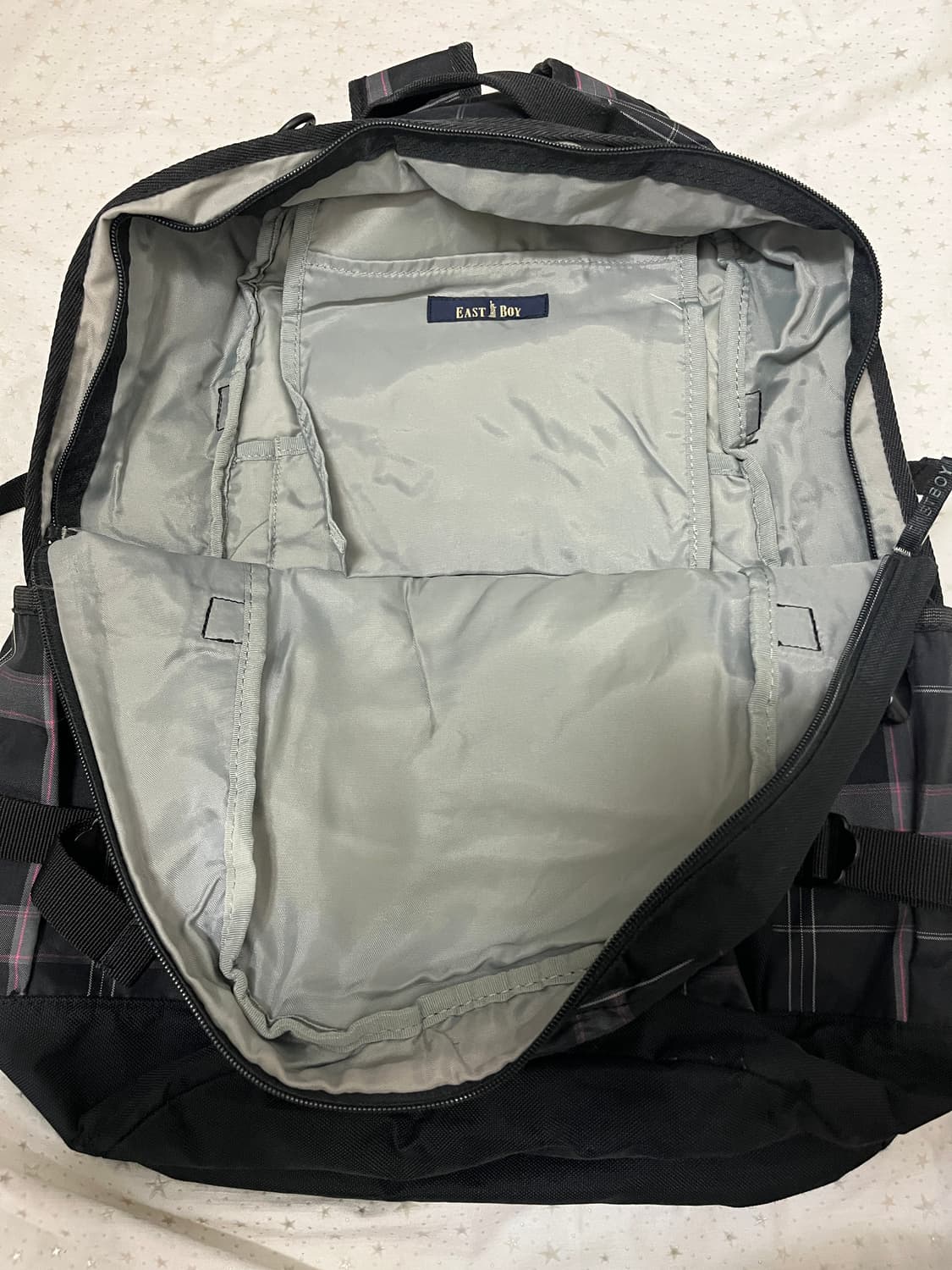 블랙핑크 체크패턴 백팩 + 핑크 피클더 프로그 키링 🐸 상품이미지6