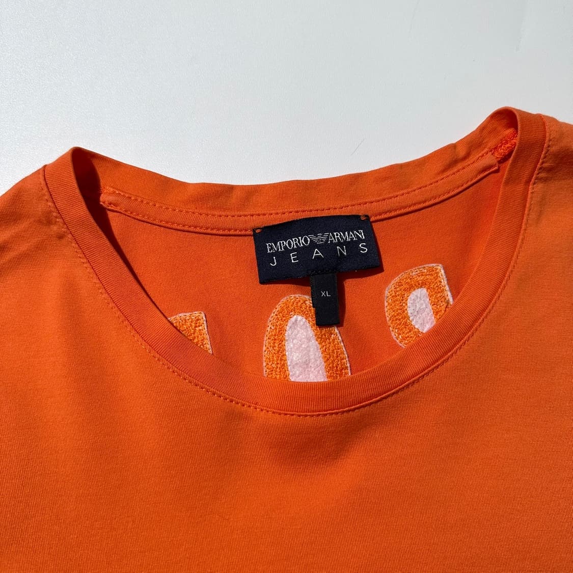 (매장판) 엠포리오 아르마니 백로고 반팔 티셔츠 상품이미지4