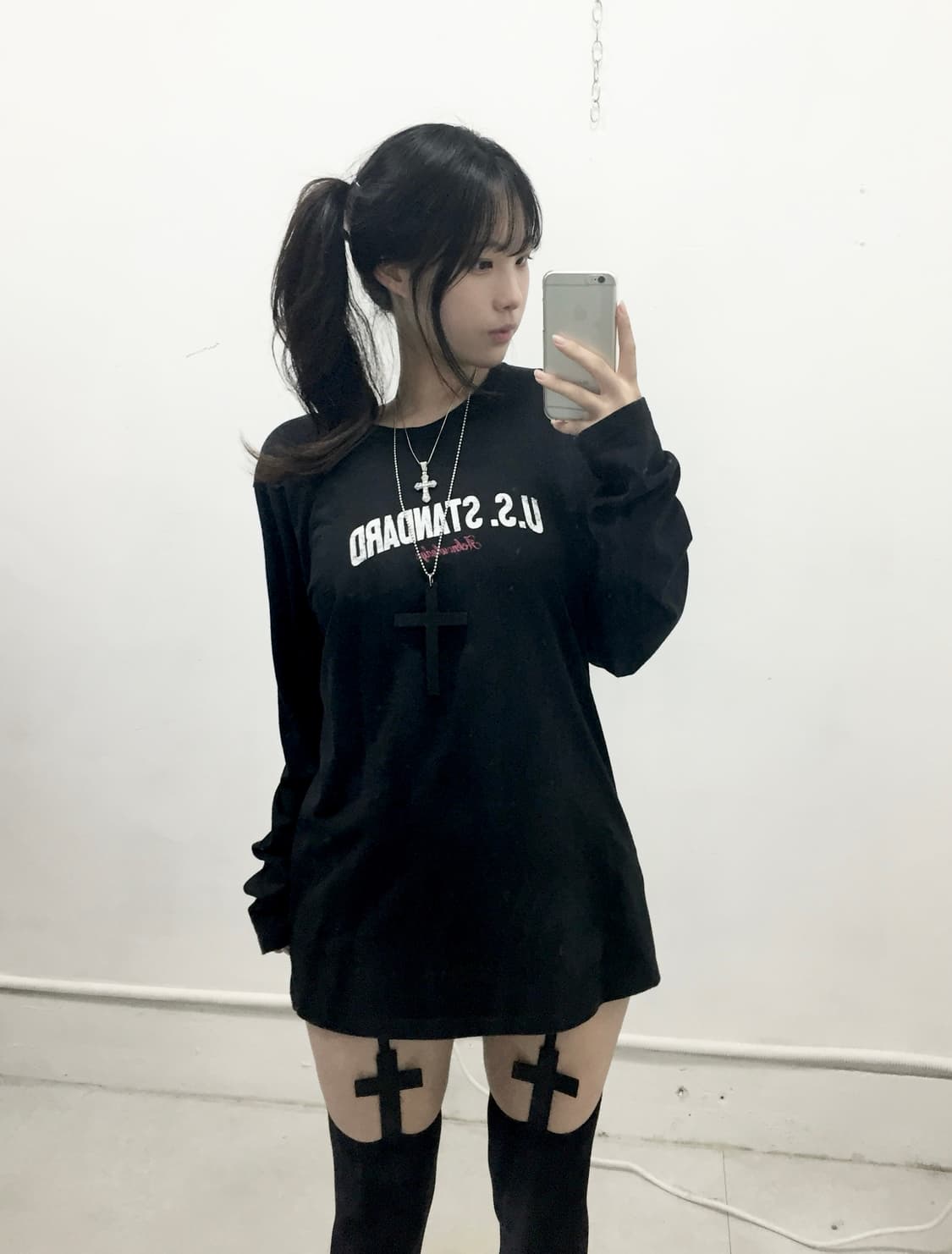 [T-GRAPHICS] y2k 펑크 us standard 롱슬리브 상품이미지1