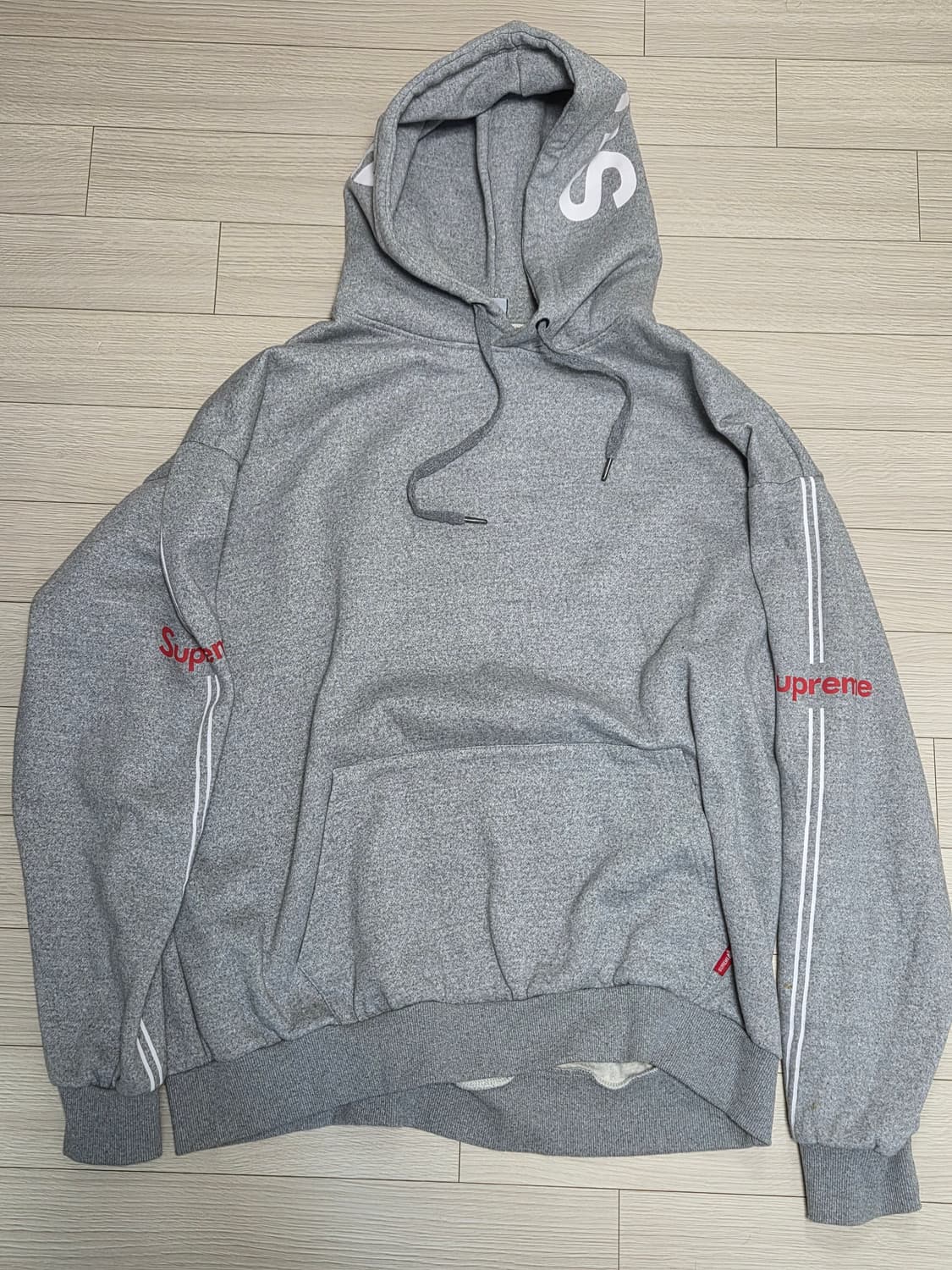 슈프림 기모 오버핏 후드 상품이미지1