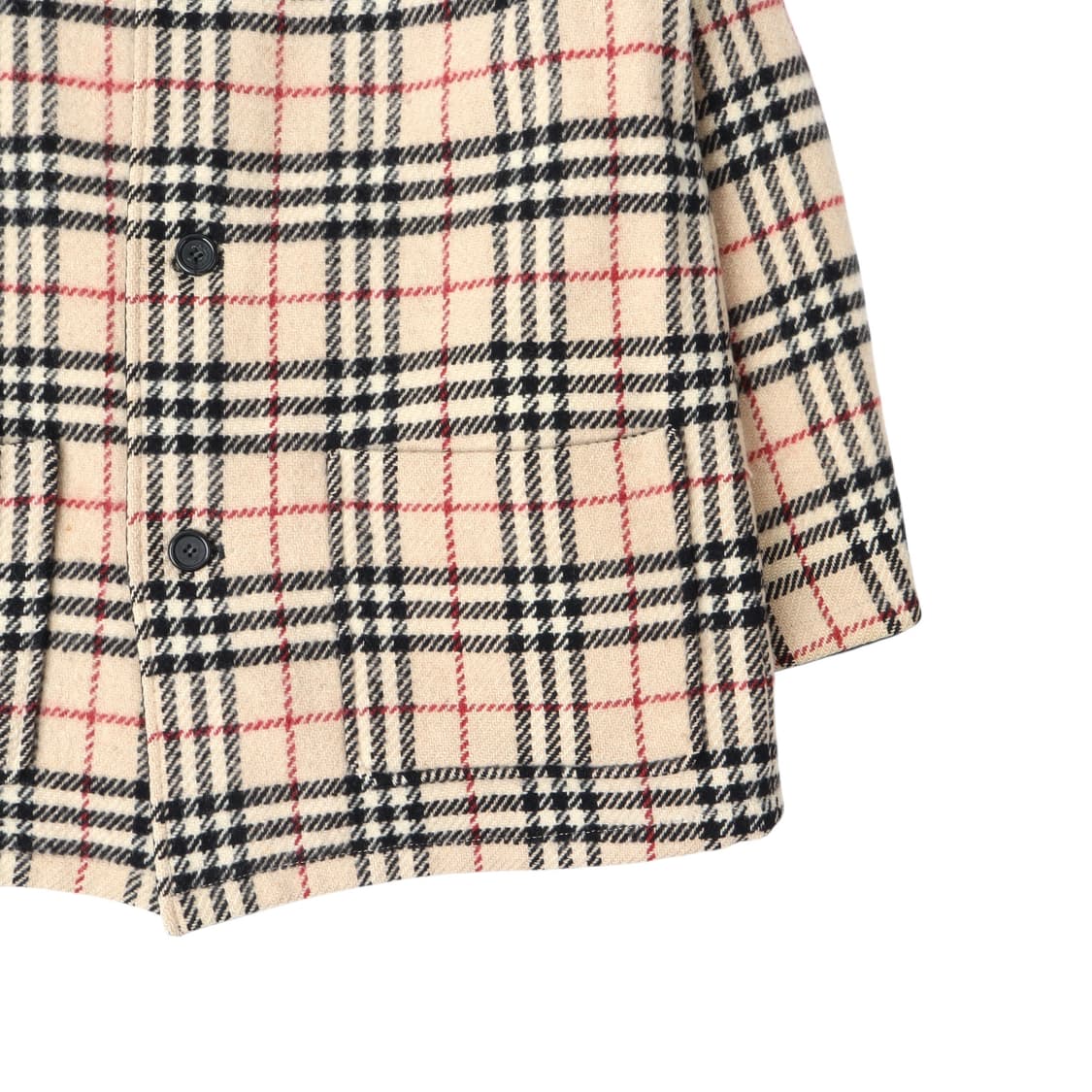 버버리 런던 리버시블 노바체크 퀄팅 싱글 코트 상품이미지5
