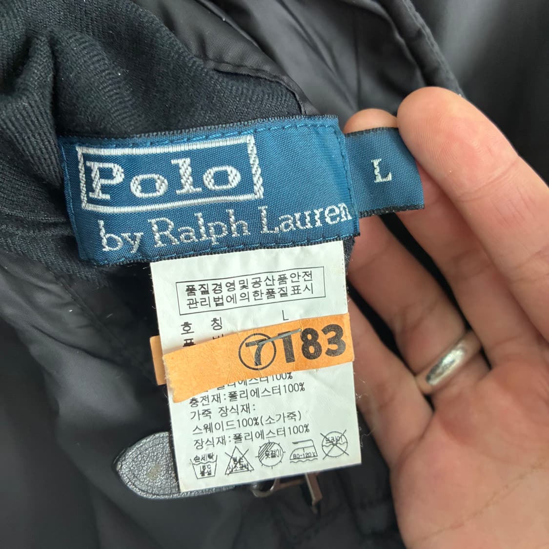 Polo  폴로 랄프로렌 2-way 리버시블 블랙 퀼티드 자켓 상품이미지8