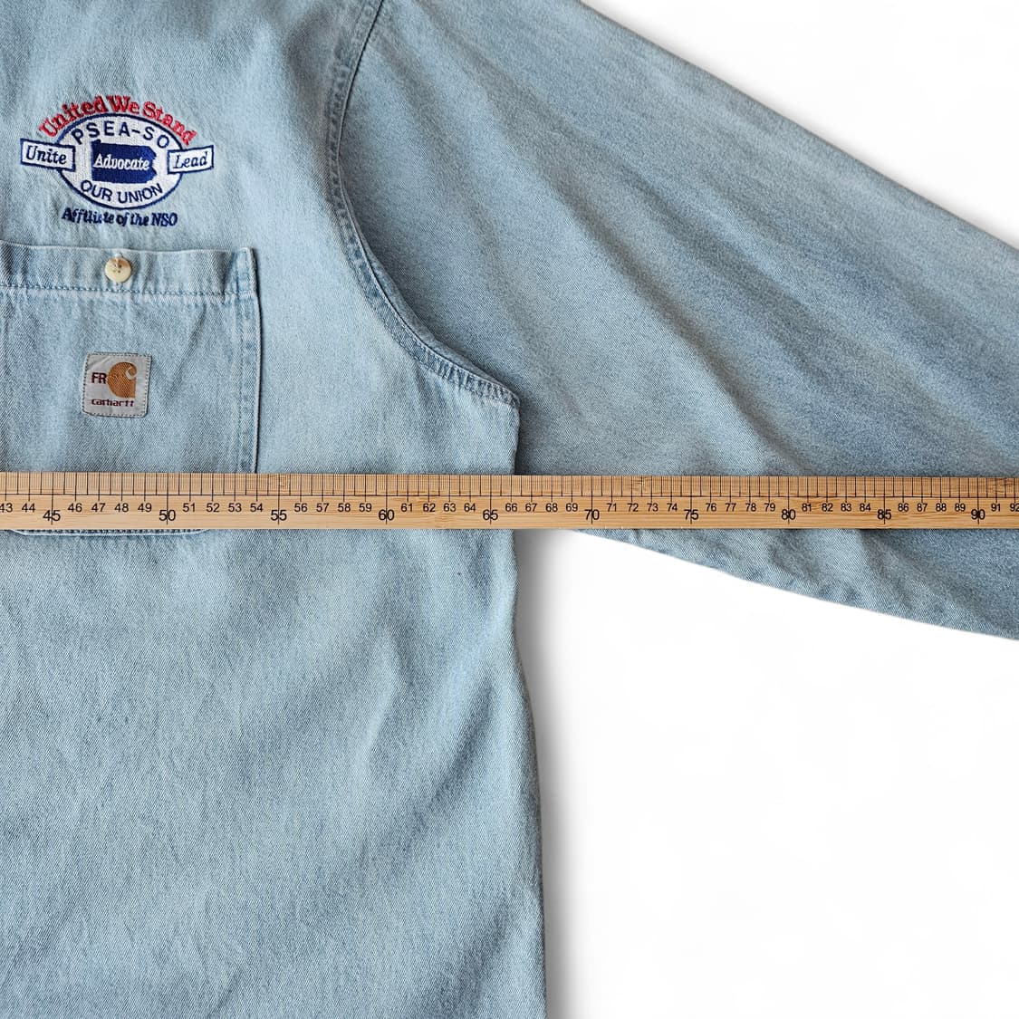 FR칼하트 면 오버핏 긴팔셔츠 XL 상품이미지6