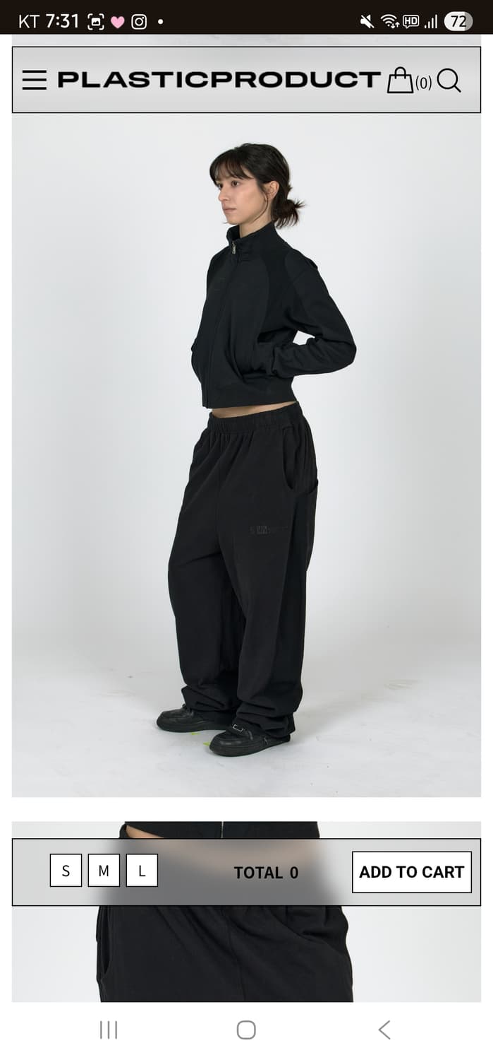 플라스틱 프로덕트 MPa CONTRAST COMFORT PANTS (S) 상품이미지2