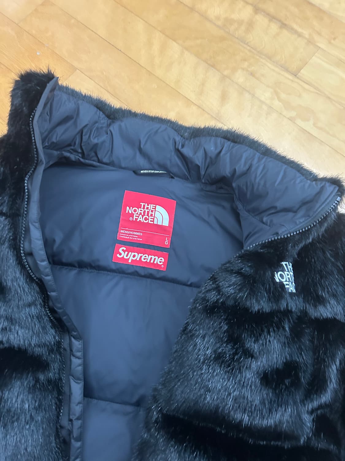 northface x supreme 퍼패딩 L 상품이미지2