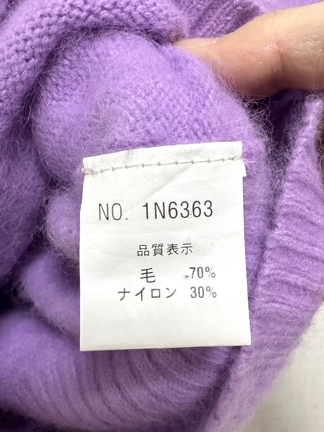 목폴라 반팔니트 (울70) 상품이미지5