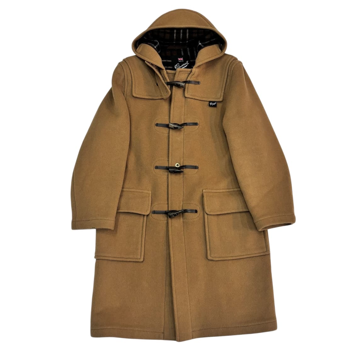 글로버 올 카멜 더플 코트 상품이미지1