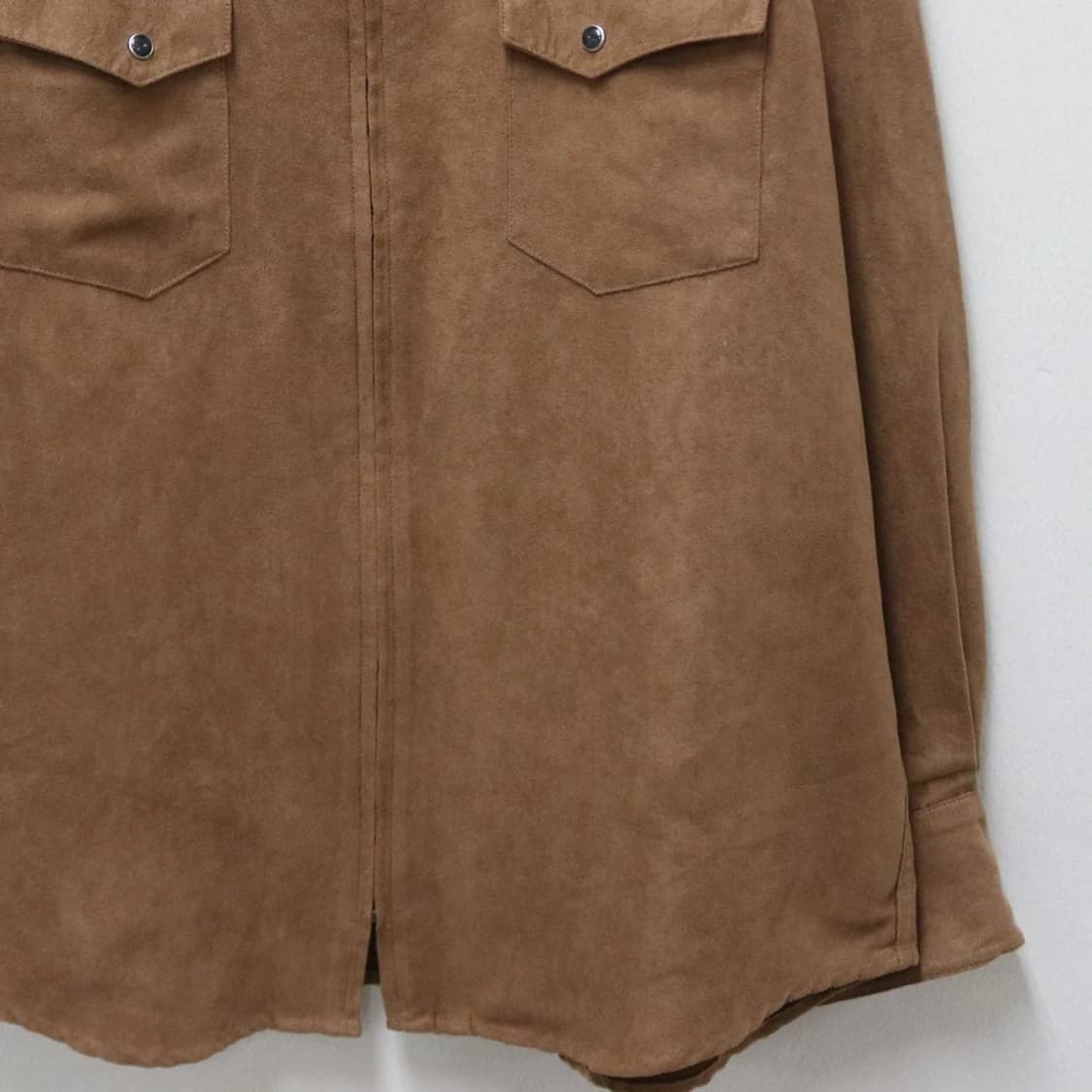 PAVEMENT 스웨이드 투포켓 집업 자켓 63425 상품이미지4