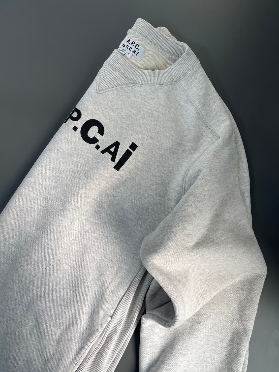 [XL] APCXSACAI 아페쎄X사카이 콜라보 맨투맨 스웻셔츠 상품이미지5