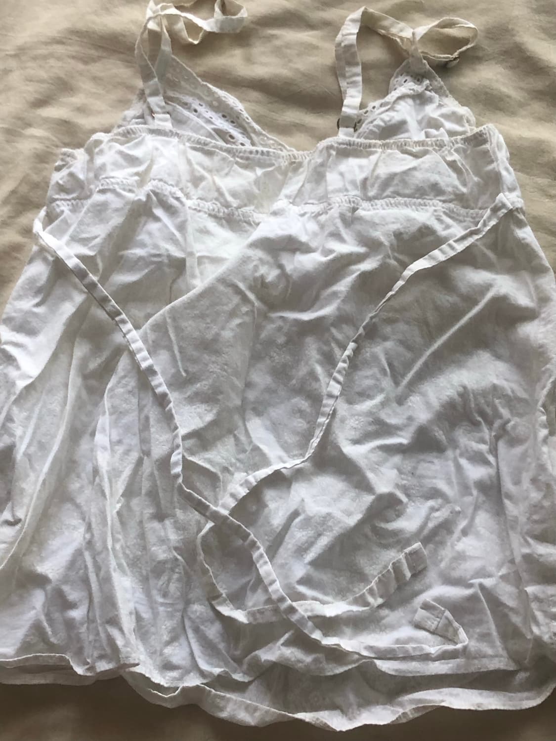 유럽빈티지 코튼 슬리브리스  상품이미지5