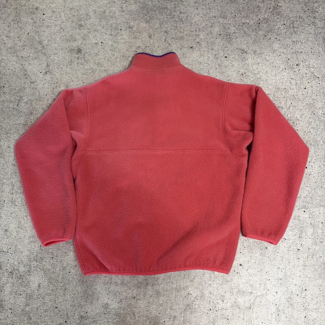 90s 파타고니아 신칠라 스냅-T 코랄/퍼플 USA 상품이미지2