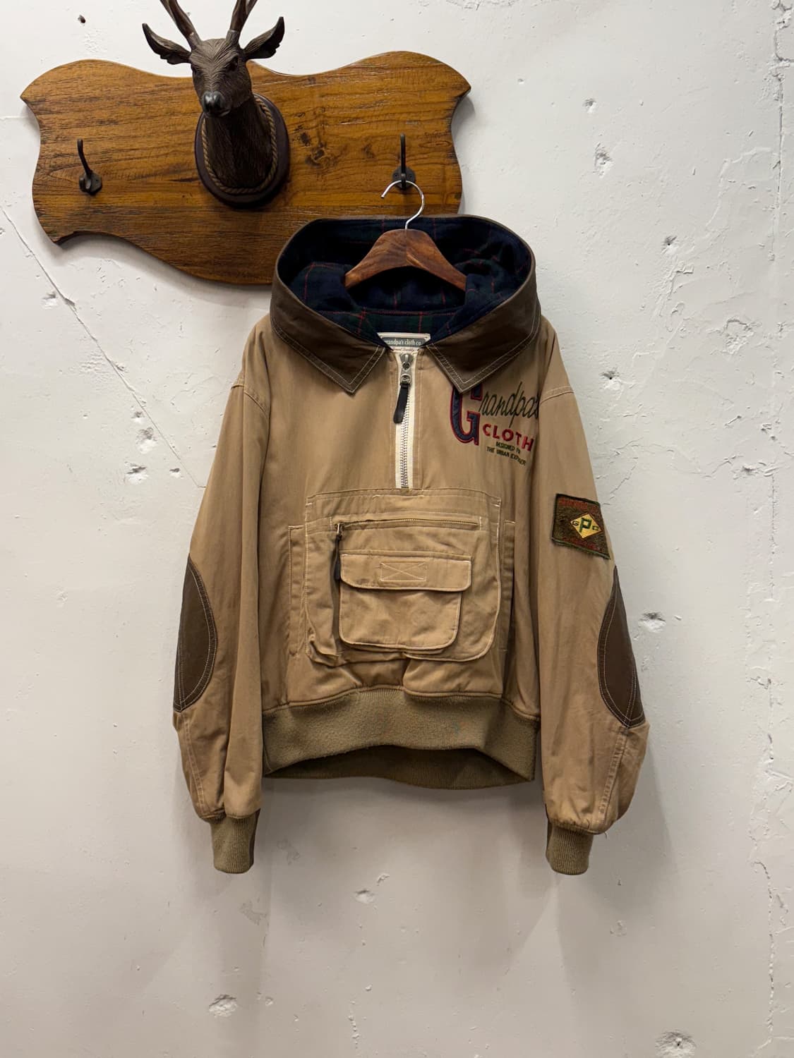 L) grandpa’s cloth co. Cotton Anorak 상품이미지2