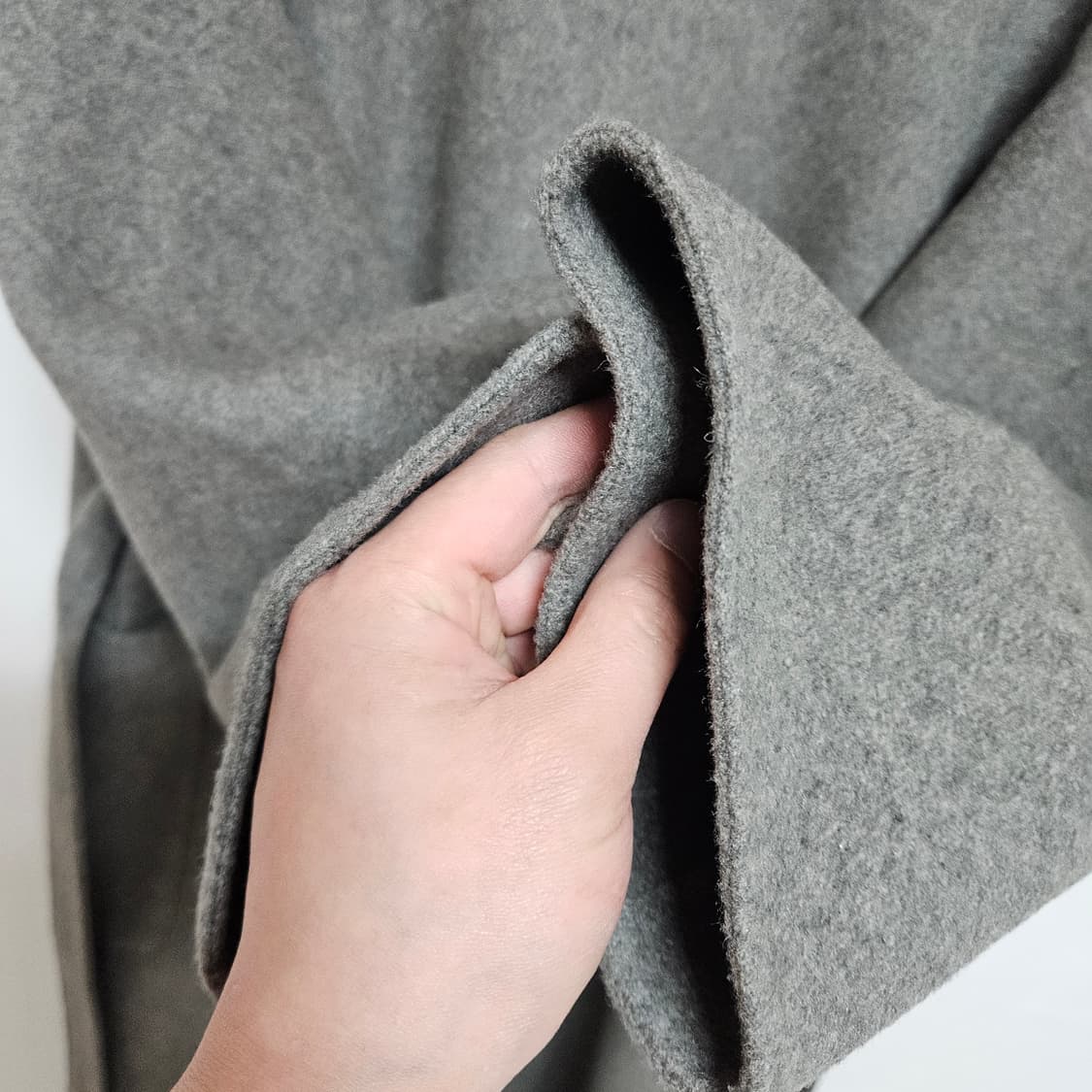 36 뮤제 미니멀 울 캐시미어 롱코트 상품이미지8