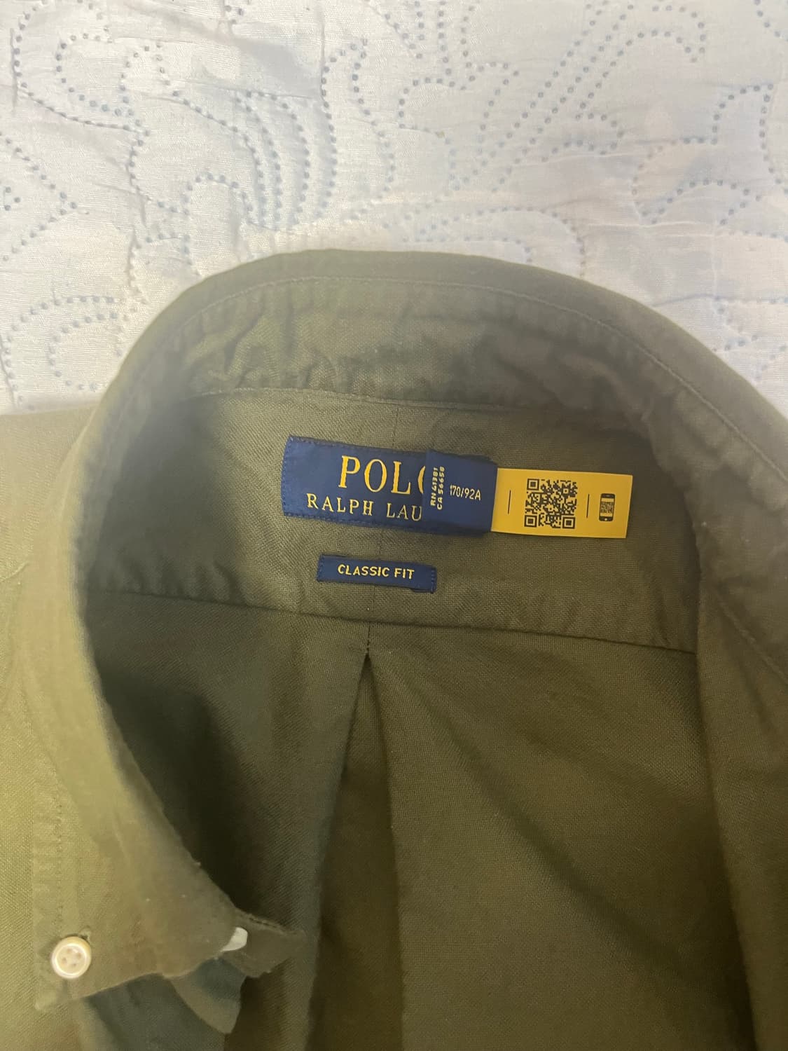폴로 옥스퍼드셔츠 s 올리브 상품이미지3