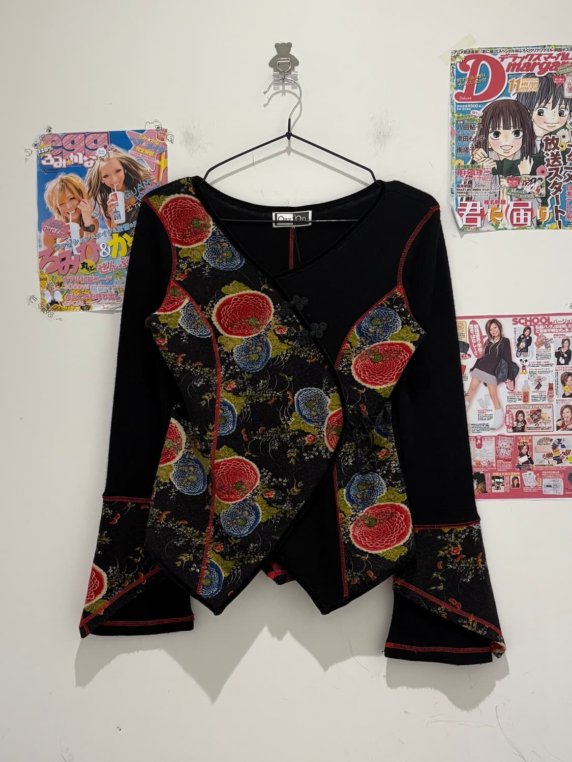 Ozz On black oriental top 상품이미지1