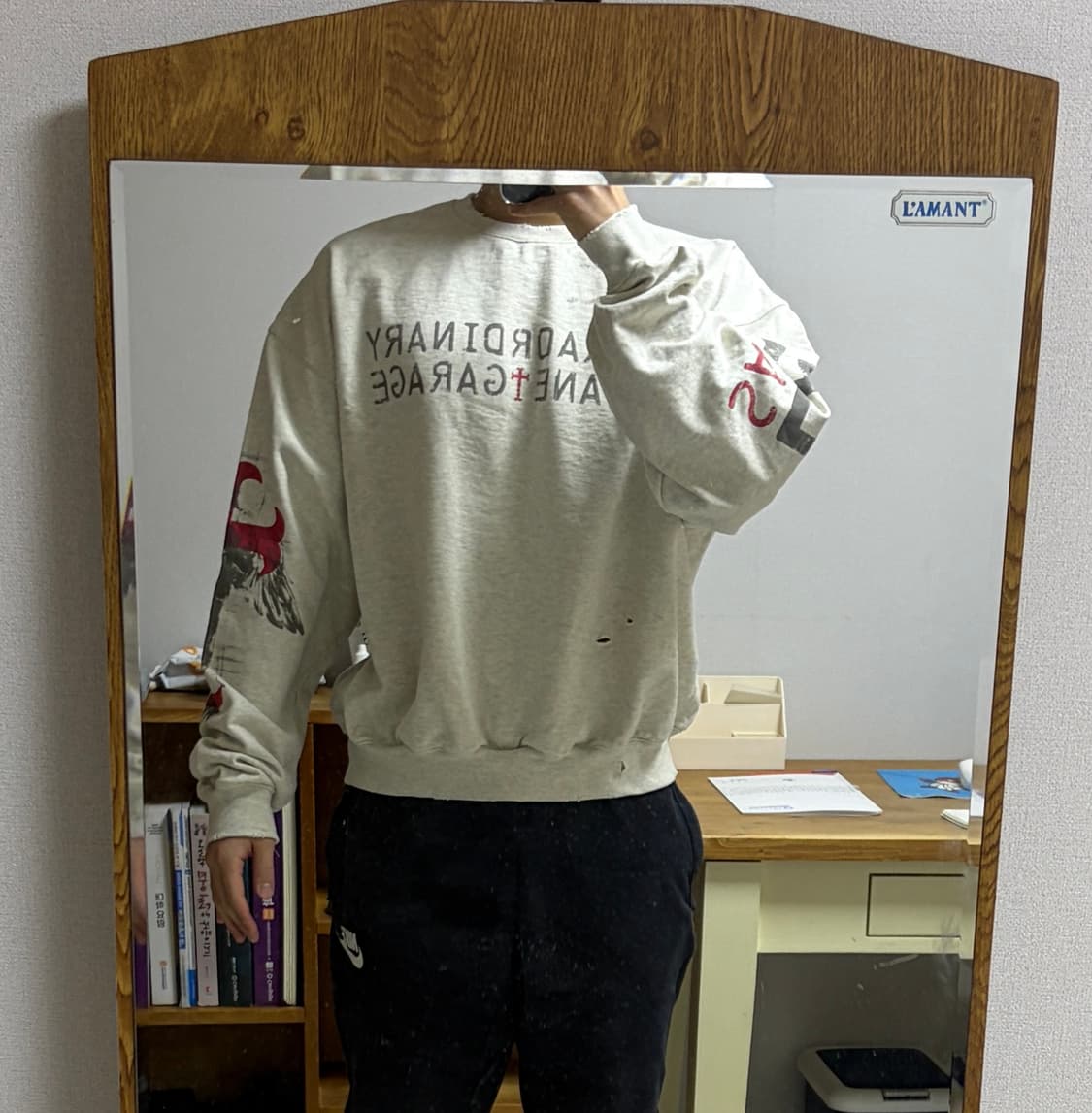 인세인 엑스트라오디너리 맨투맨 상품이미지5