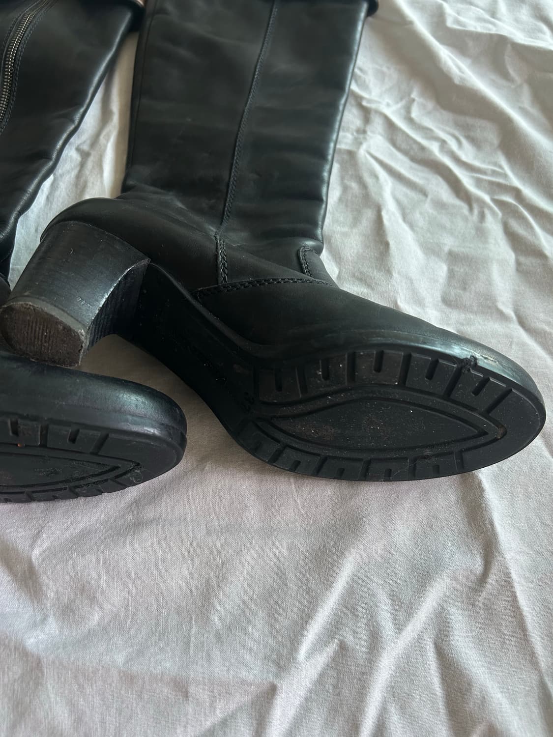 Nine West 블랙 롱부츠 37 상품이미지3