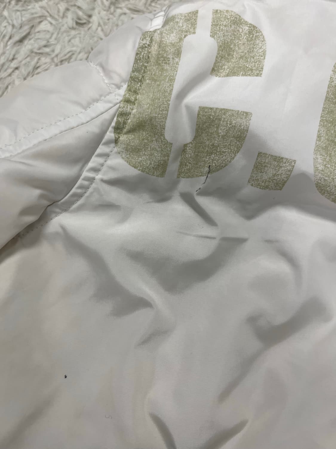 coax 화이트 패딩 (이염 감안가) 상품이미지9