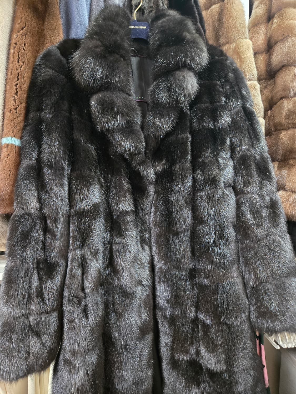 (새상품)주말특가  블랙세이블코트 상품이미지2