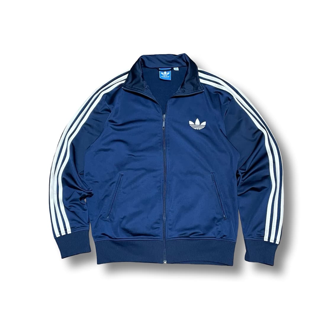 [XL] 아디다스 파이어버드 네이비/화이트 남흰 트랙탑 져지 상품이미지1