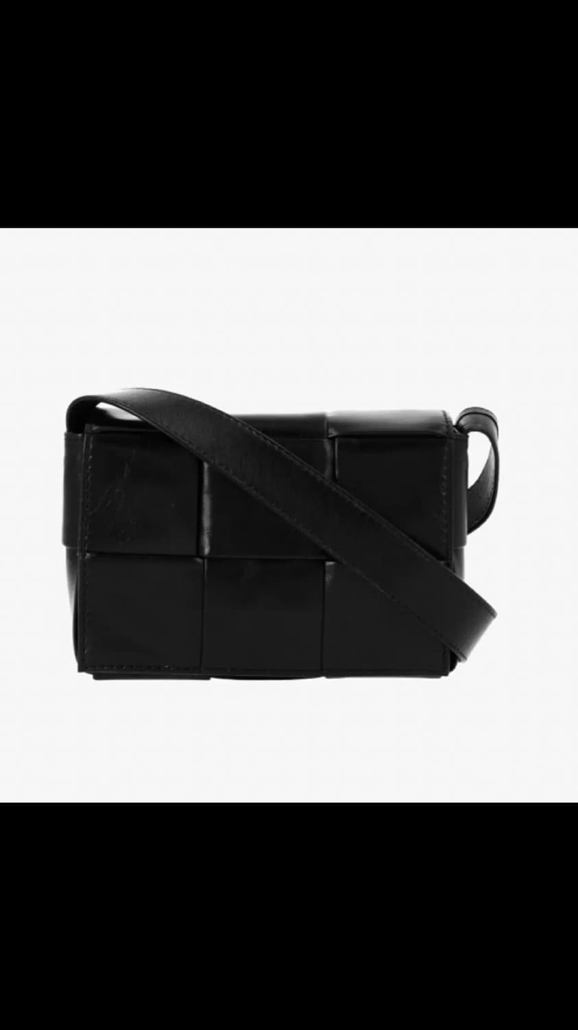 보테가베네타 미니 카세트백 블랙 상품이미지1