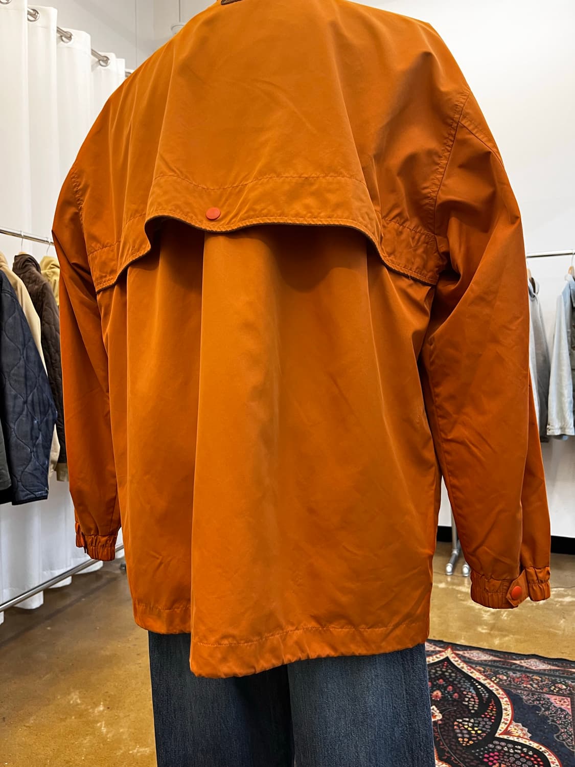 겐조 골프 바람막이 자켓 오렌지 상품이미지7