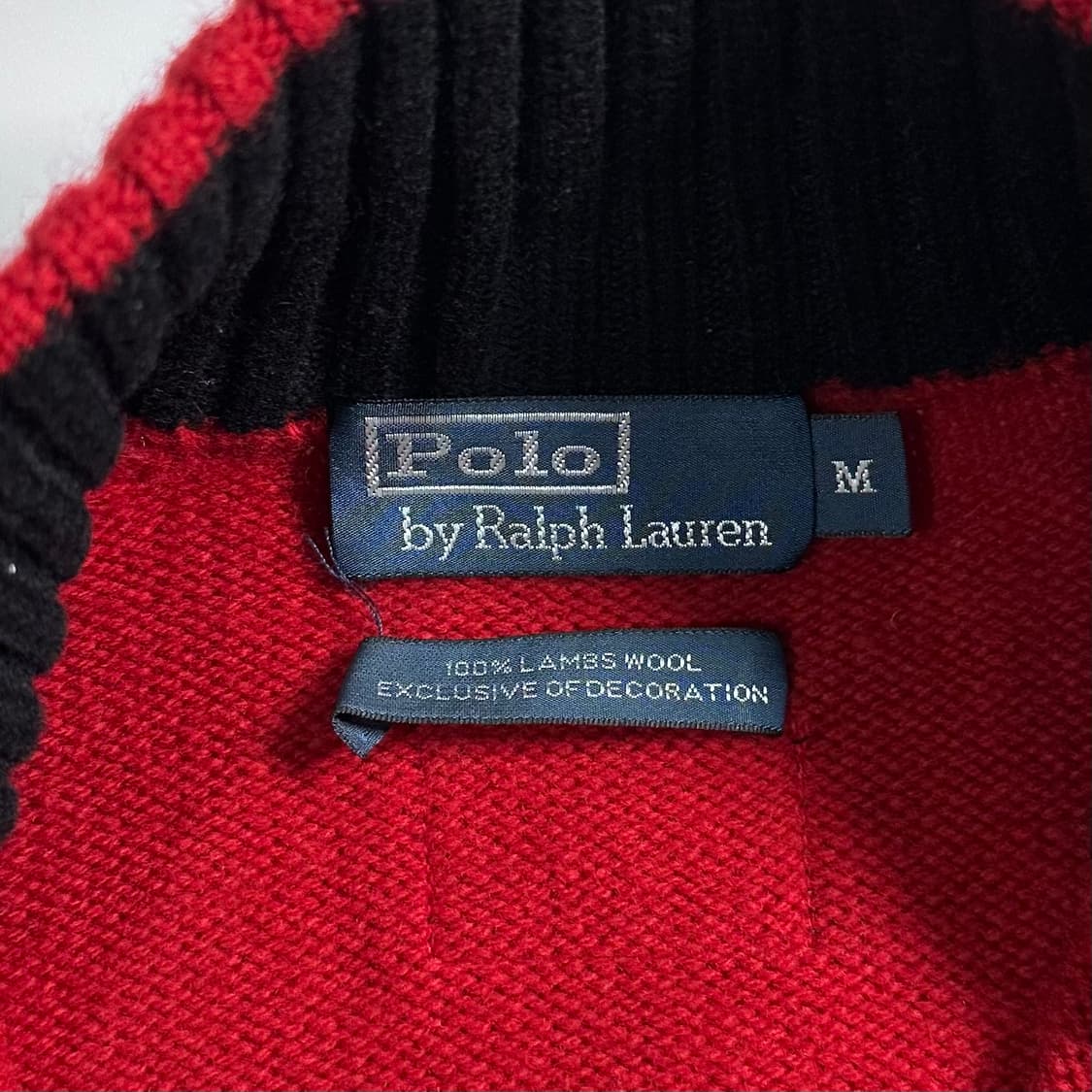 폴로 랄프로렌 빅포니 울 니트집업 상품이미지8