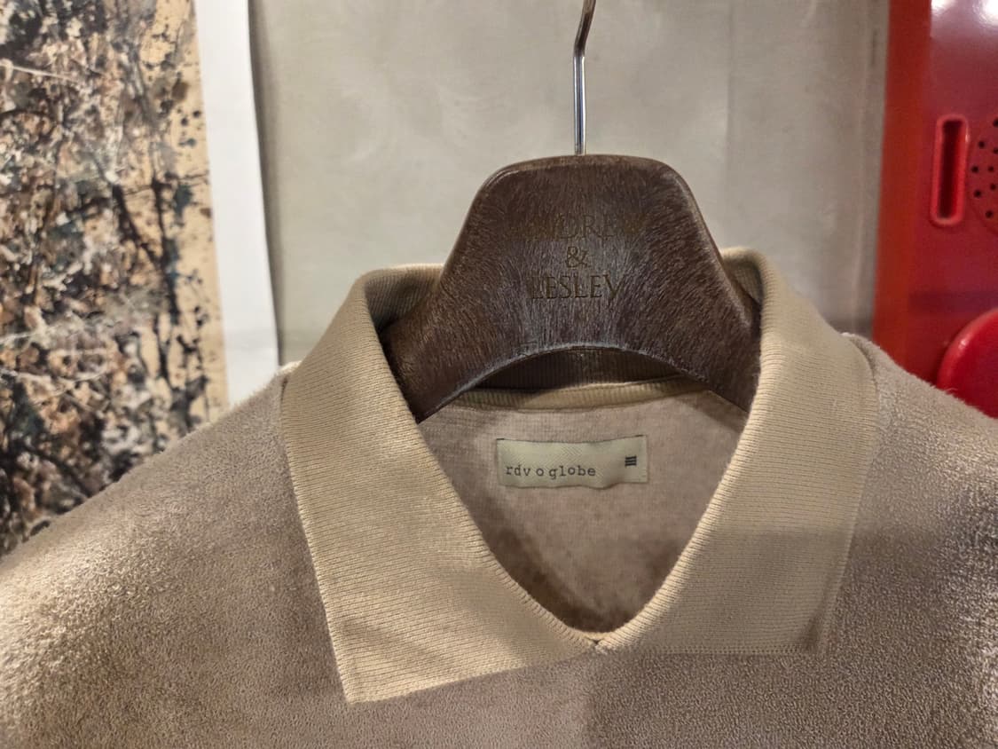 rdv o globe 테리코튼 티셔츠 상품이미지5