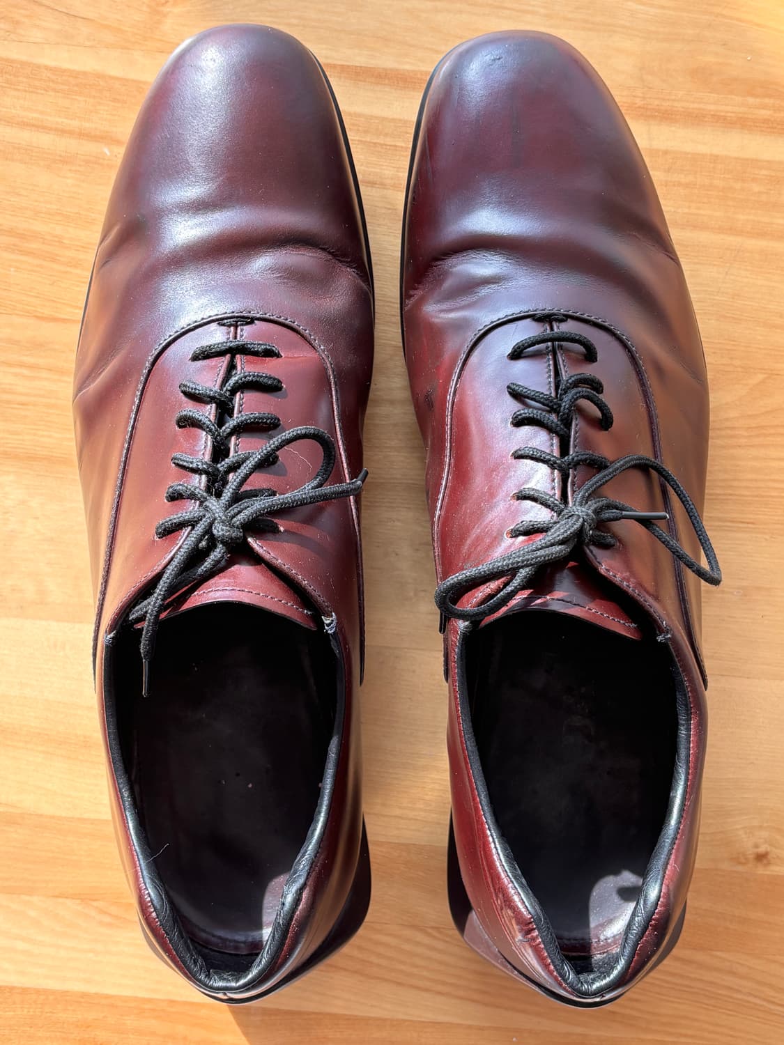 90s-00s Vintage Prada Archive Derby UK11 상품이미지3