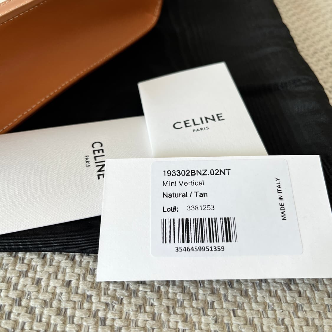 신품급 셀린느 카바스 미니 토트백 숄더백 상품이미지9