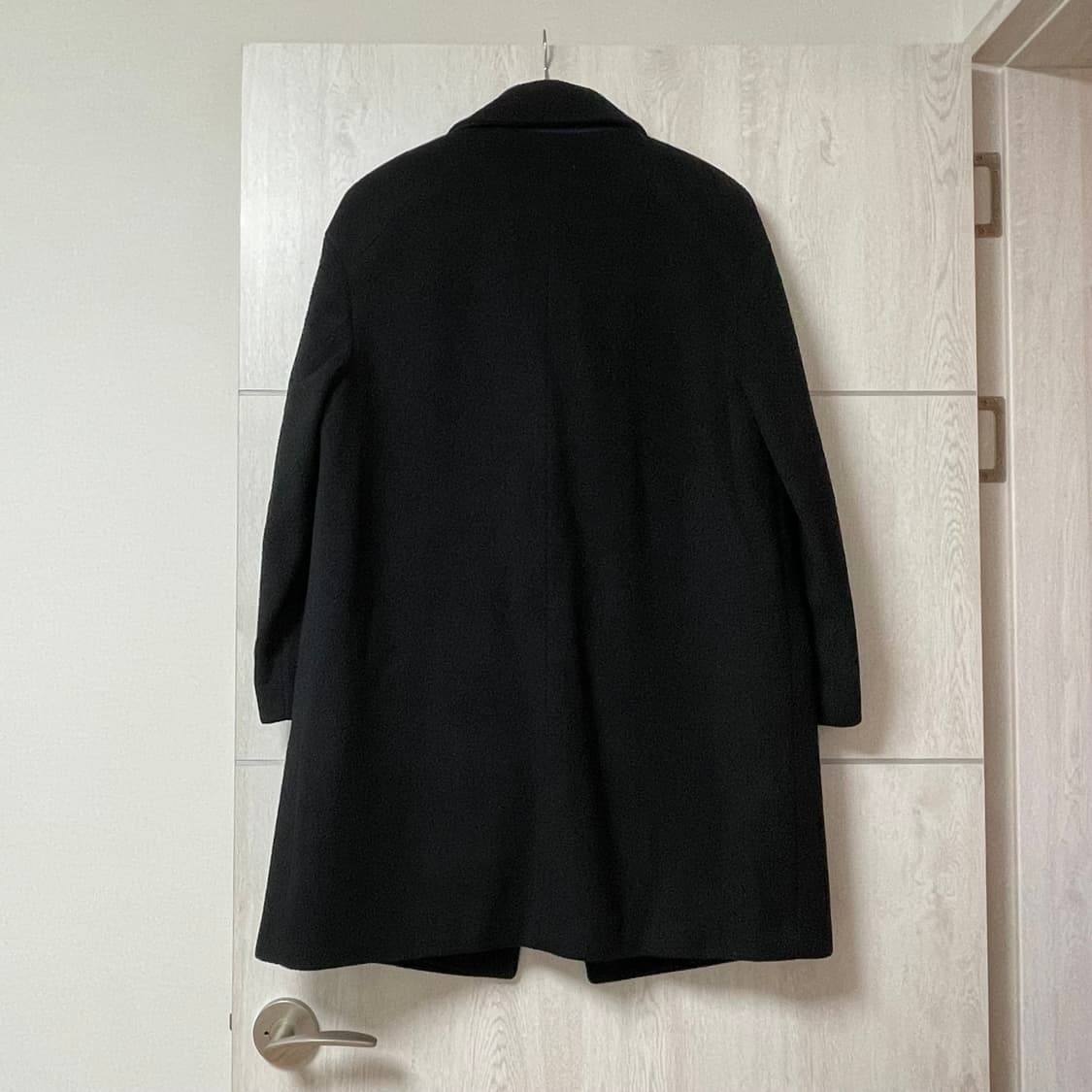 여성 블랙 하프코트 상품이미지2